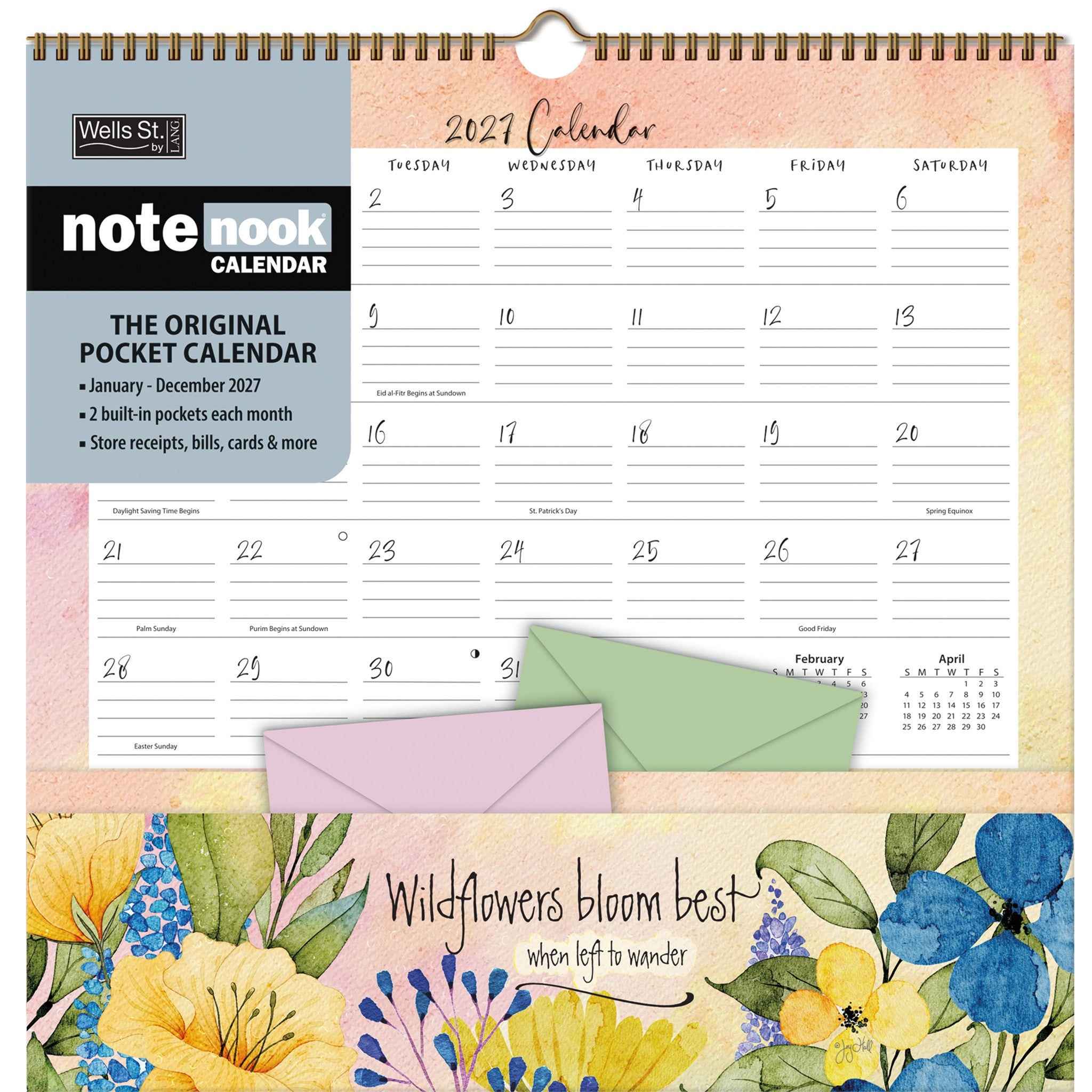 Calendrier mural Country Pleasures Note Nook 2027 – En ligne seulement