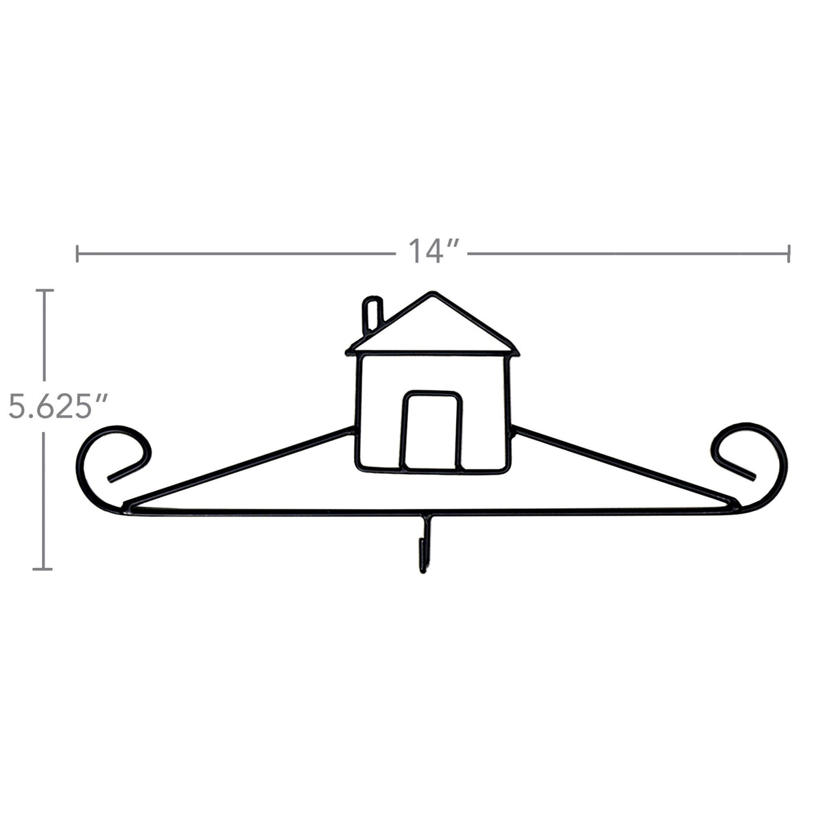 Porte-calendrier en fer forgé pour la maison