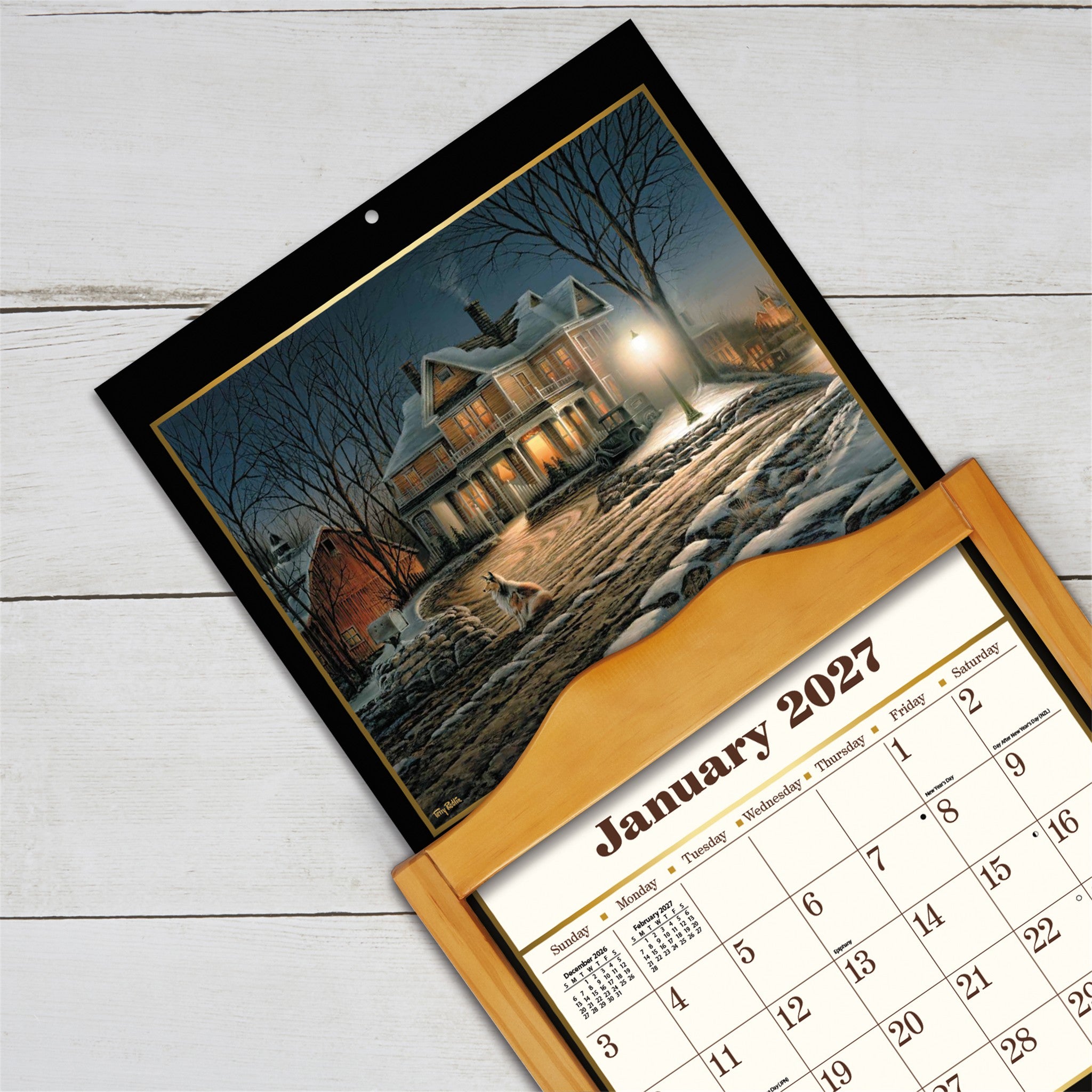 Terry Redlin Special Edition with Print 2027 Wall Calendar
