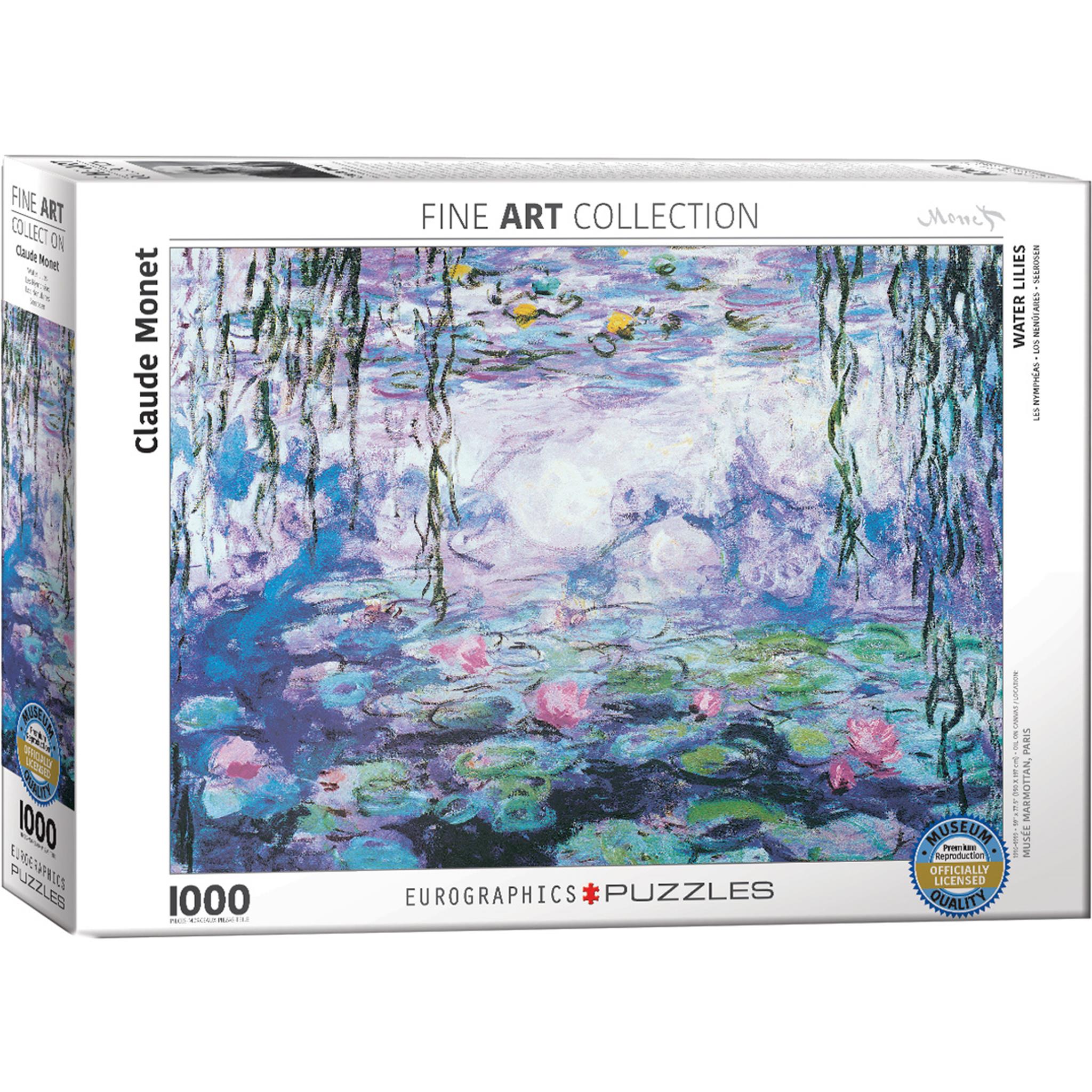 Puzzle de 1000 pièces Nymphéas de Monet