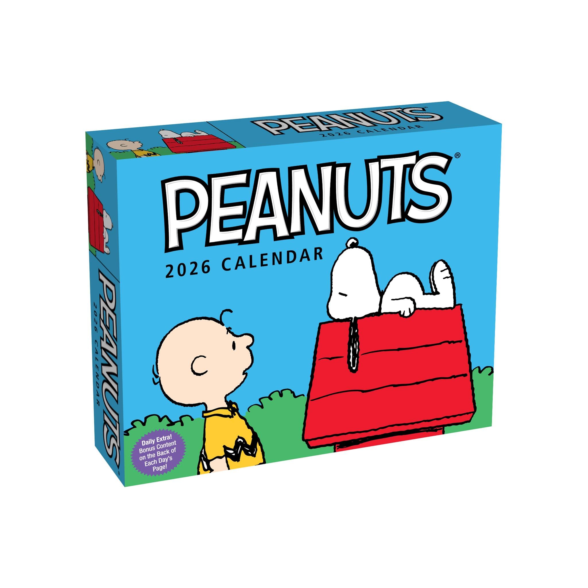 Calendrier de la boîte Peanuts® 2026