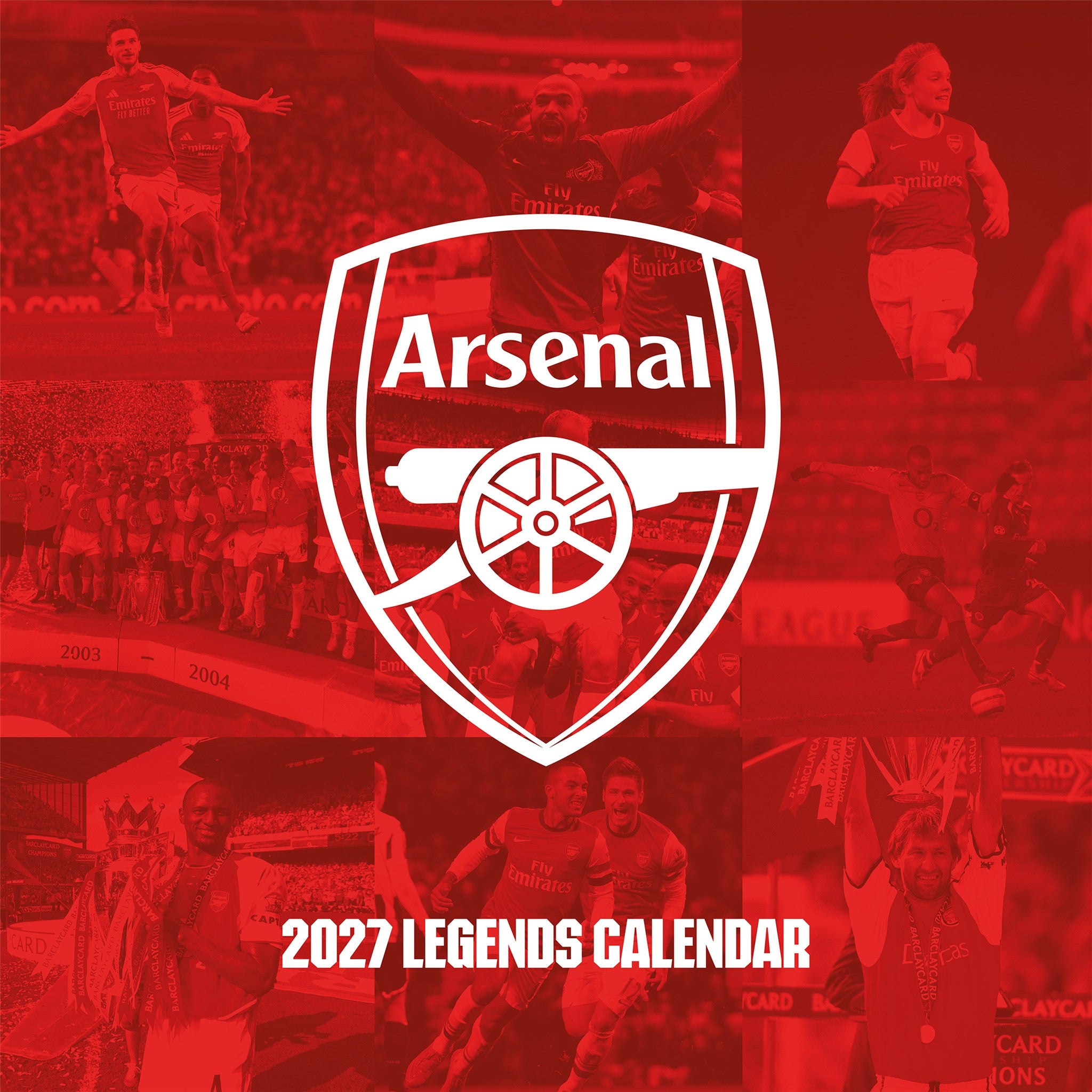 Calendrier mural Arsenal 2027