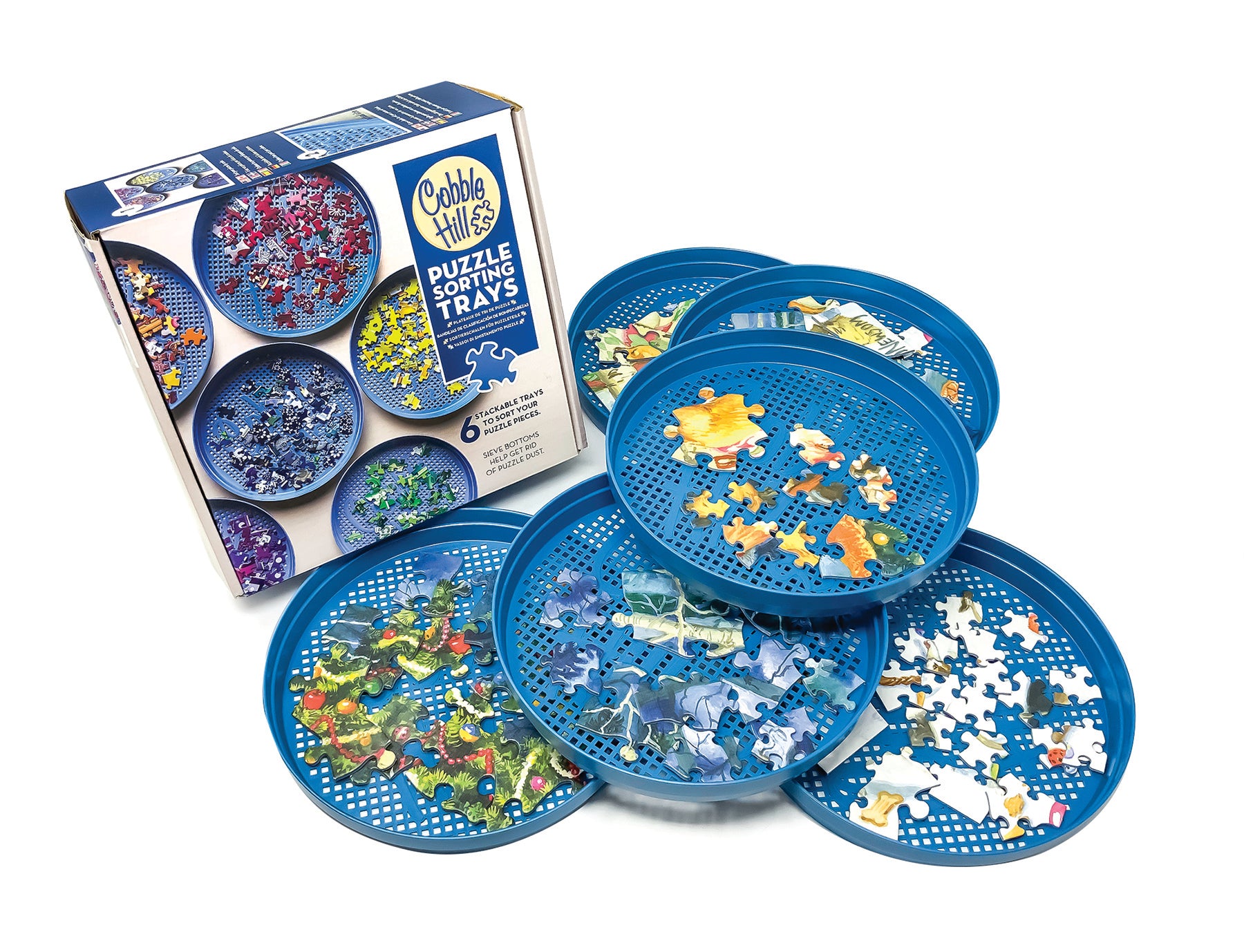 Plateaux de tri de puzzles