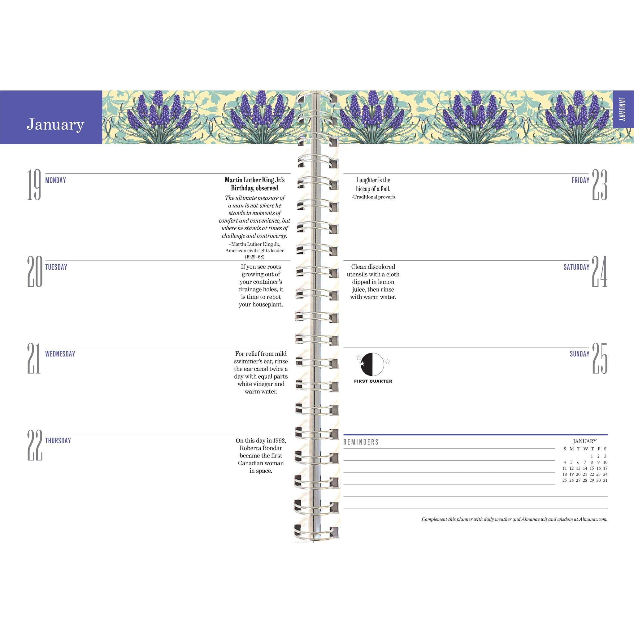 Calendrier des fiançailles de l'Almanach des vieux fermiers 2026