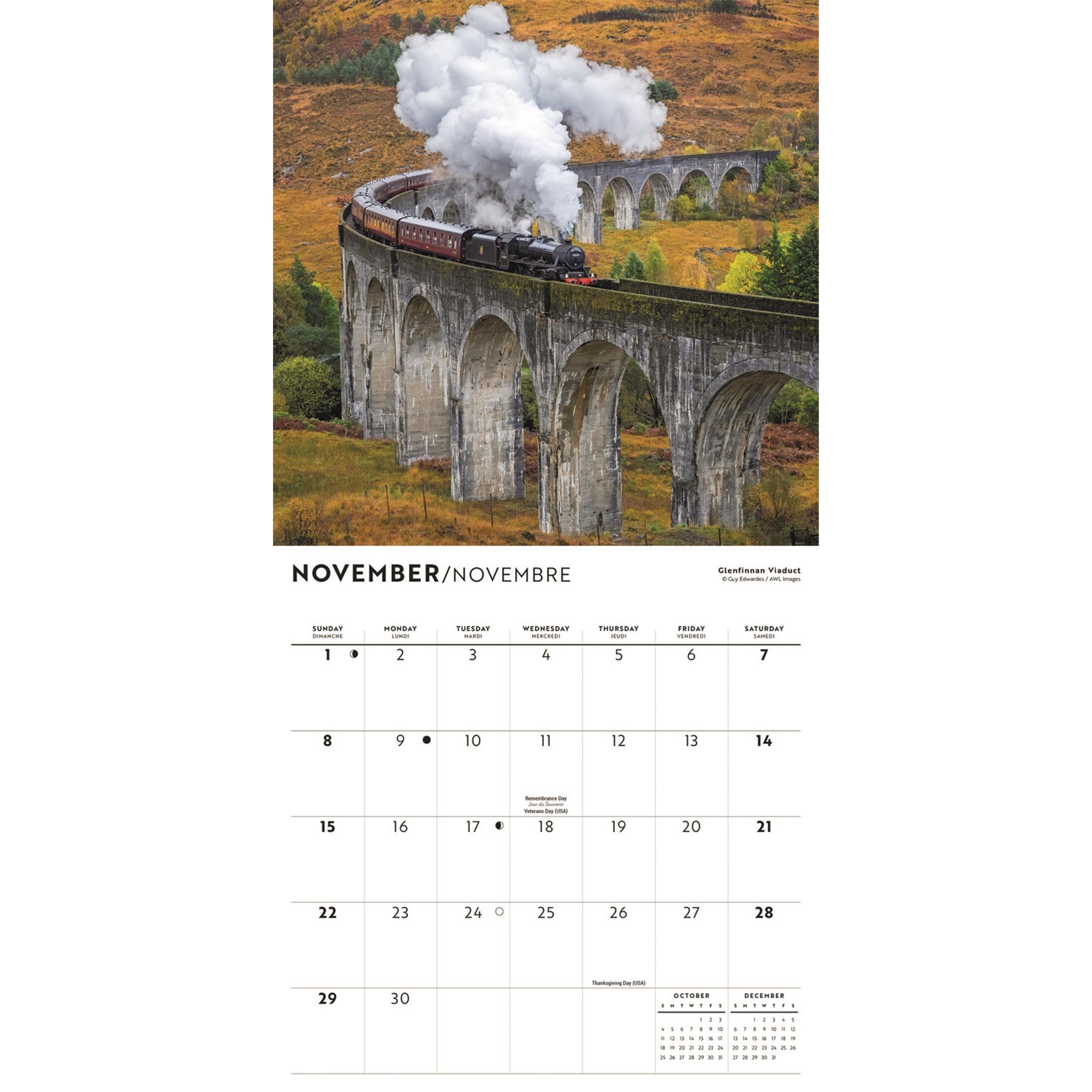 Mini-calendrier écossais 2026