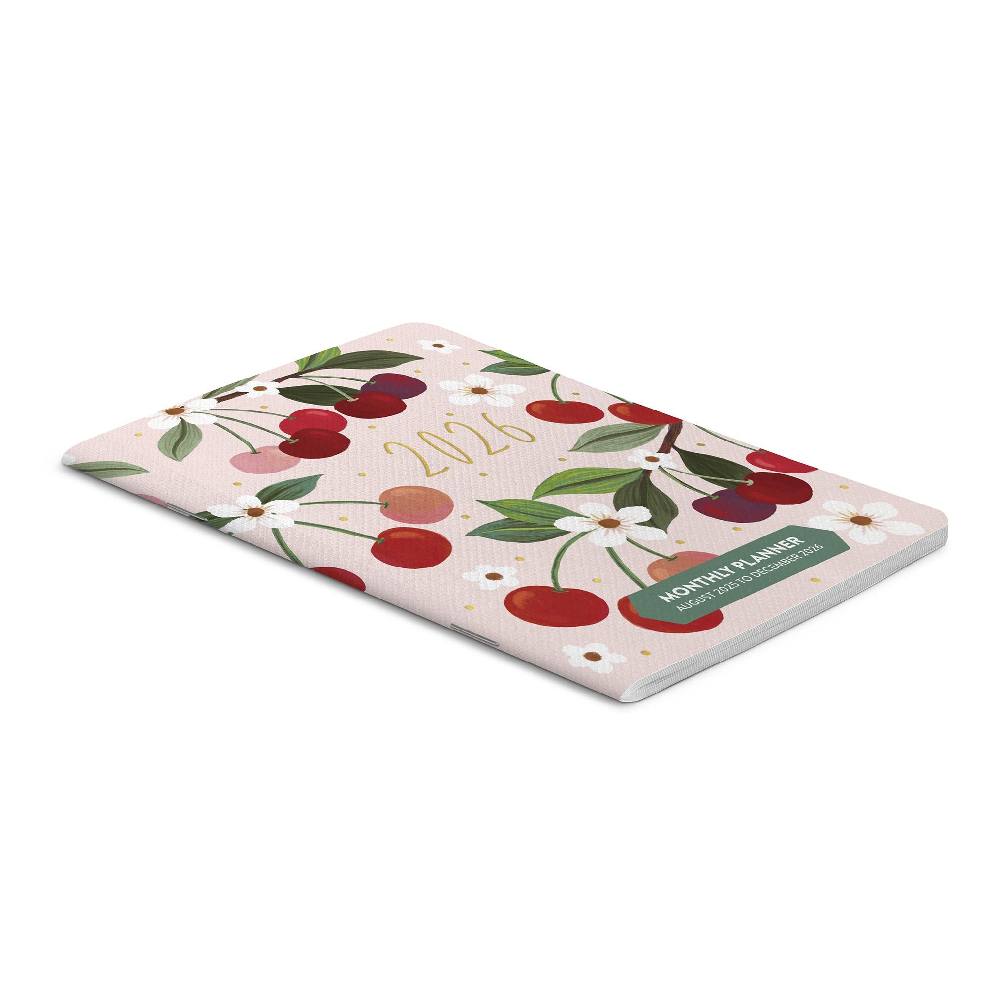 Fruit Flora 2025-2026 Monthly Pocket Planner Calendar - Online Only
