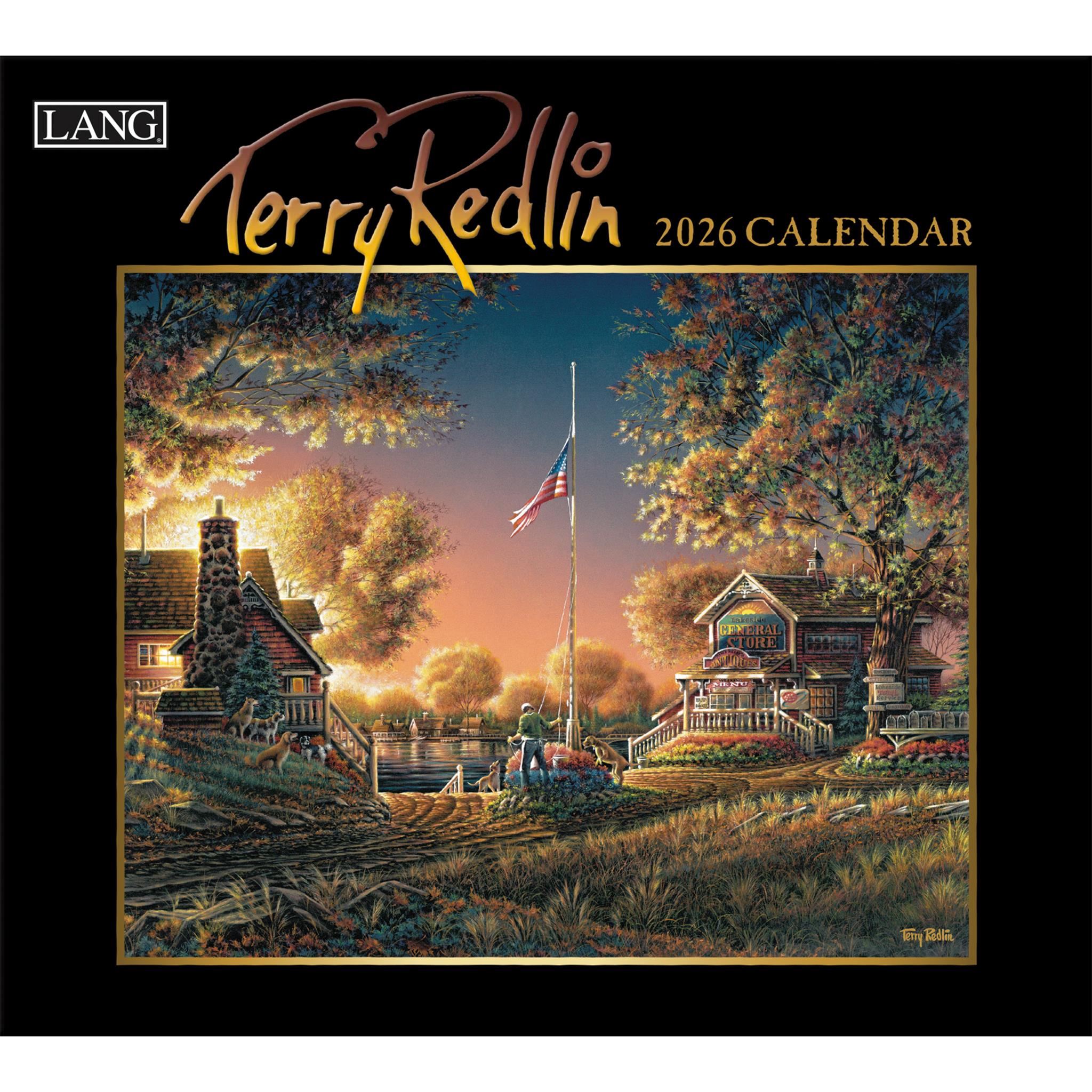 Calendrier mural de luxe Terry Redlin 2026