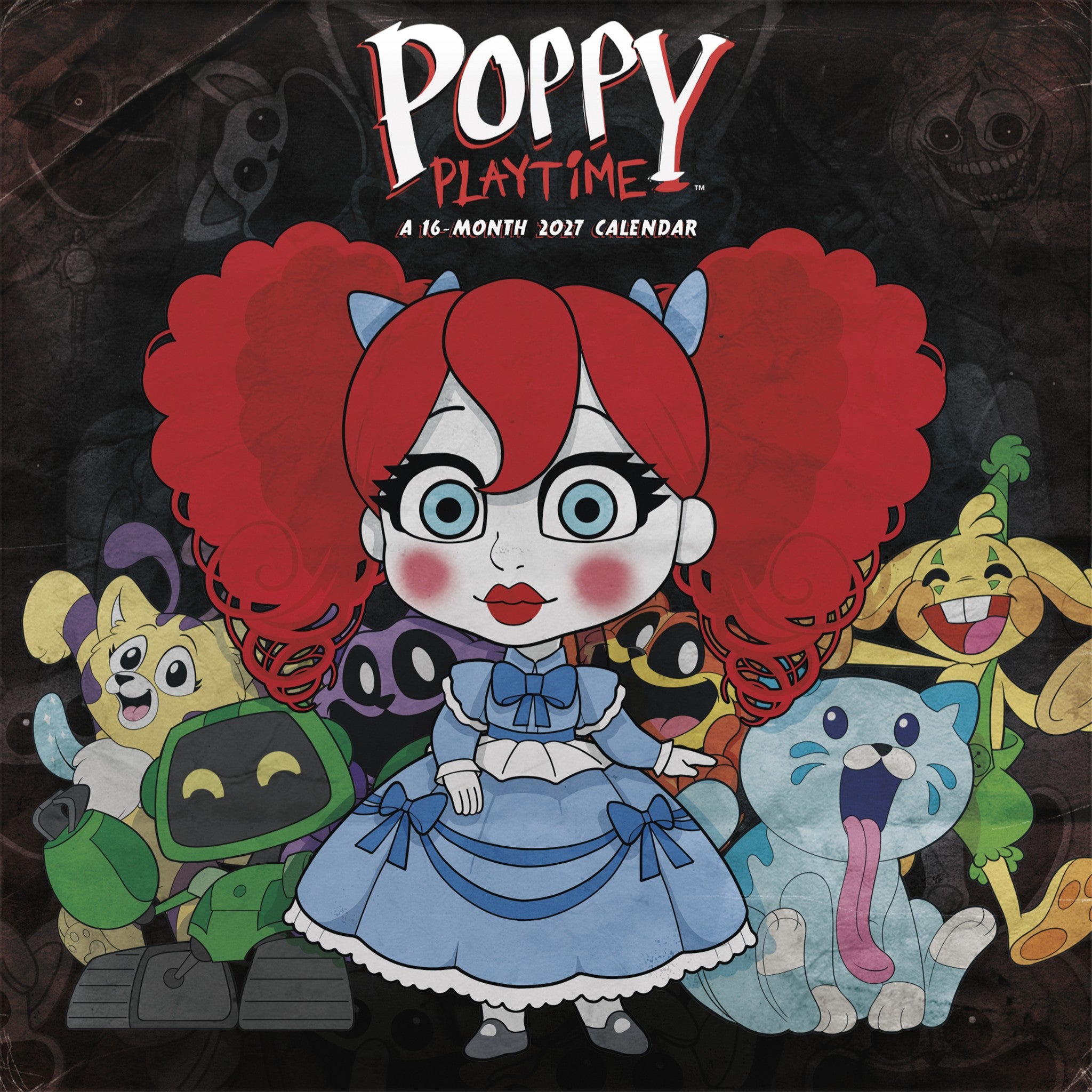 Calendrier mural Poppy Playtime 2027 – Exclusivement en ligne