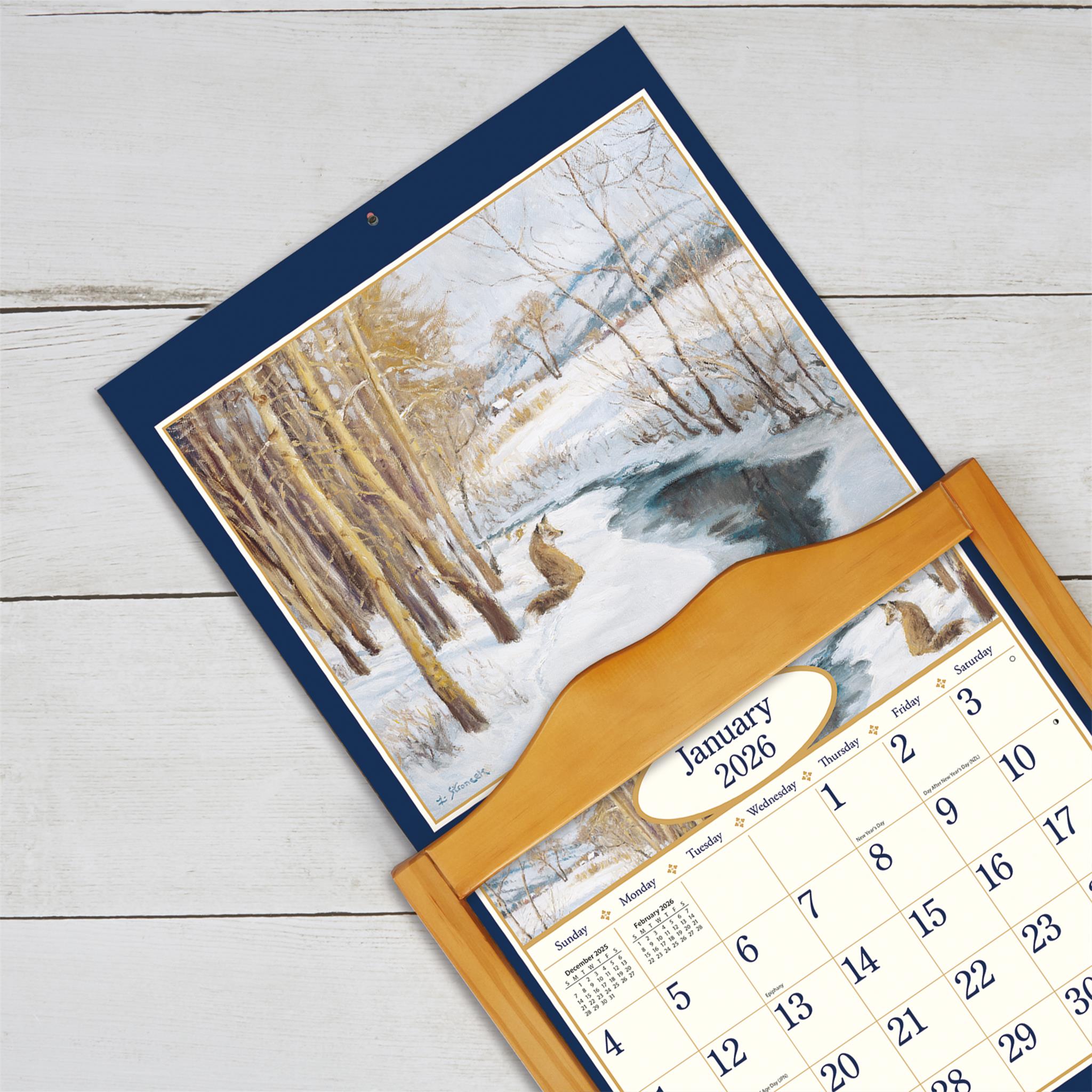 Four Seasons 2026 Deluxe Wall Calendar