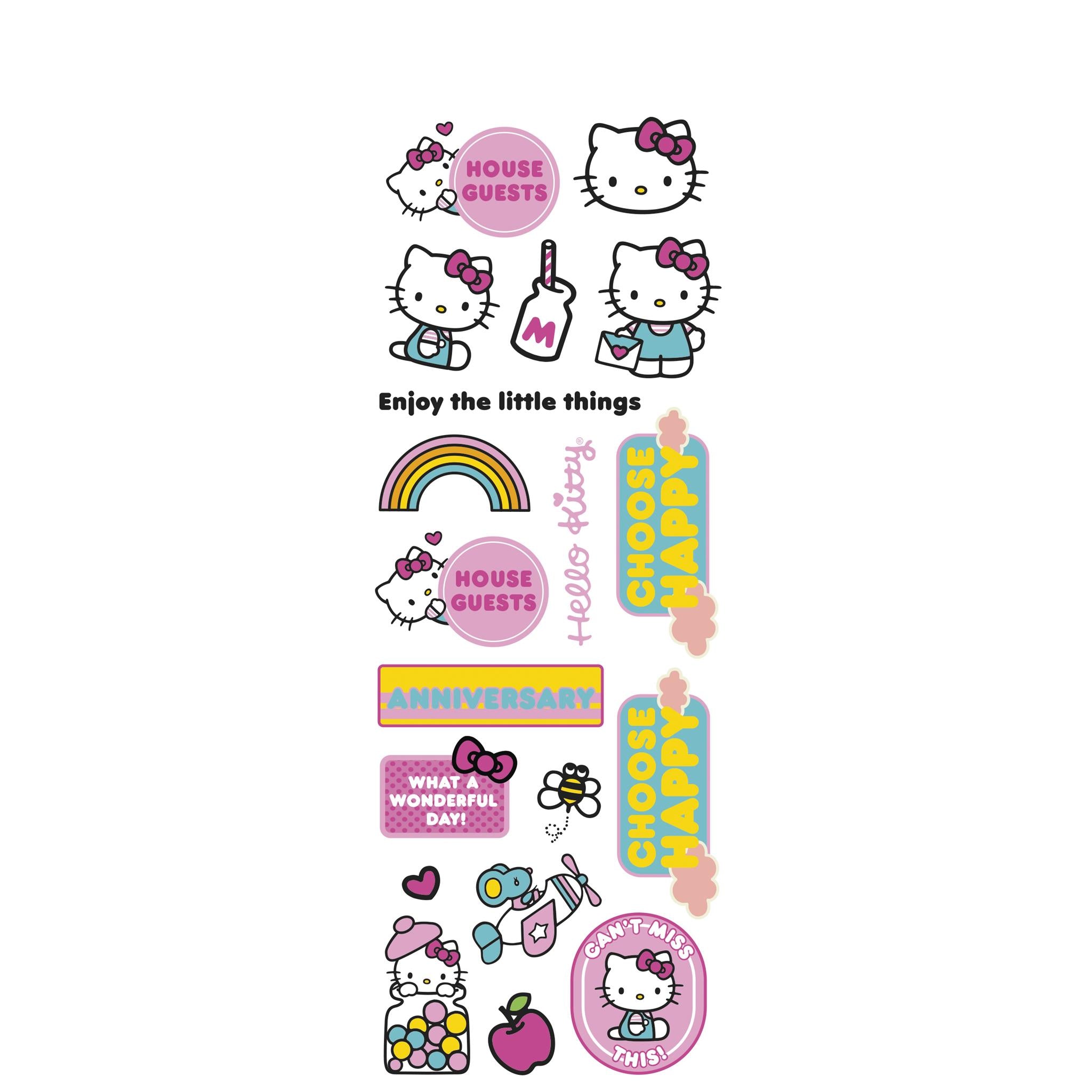 Autocollant Hello Kitty pour rappel