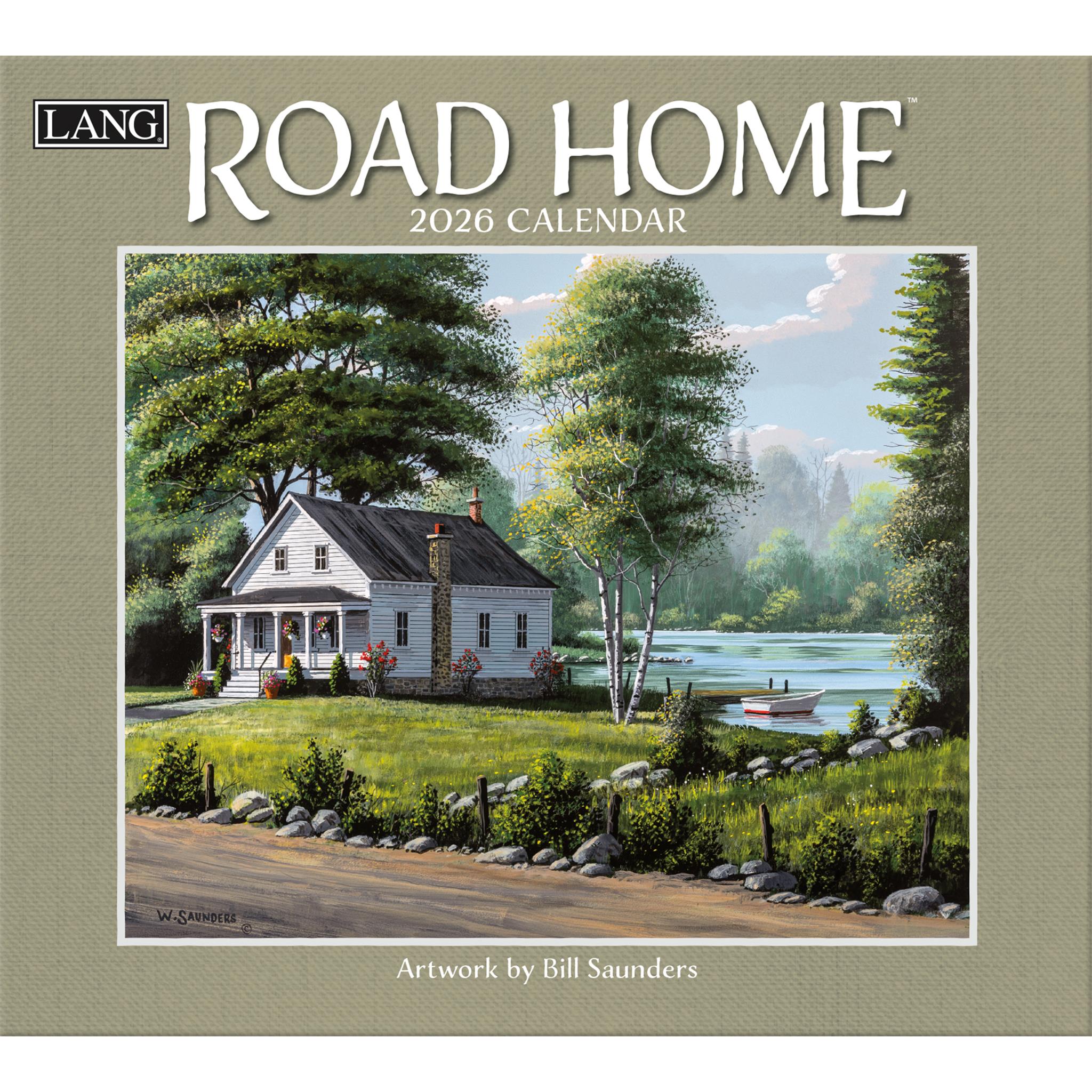 Calendrier mural Road Home 2026