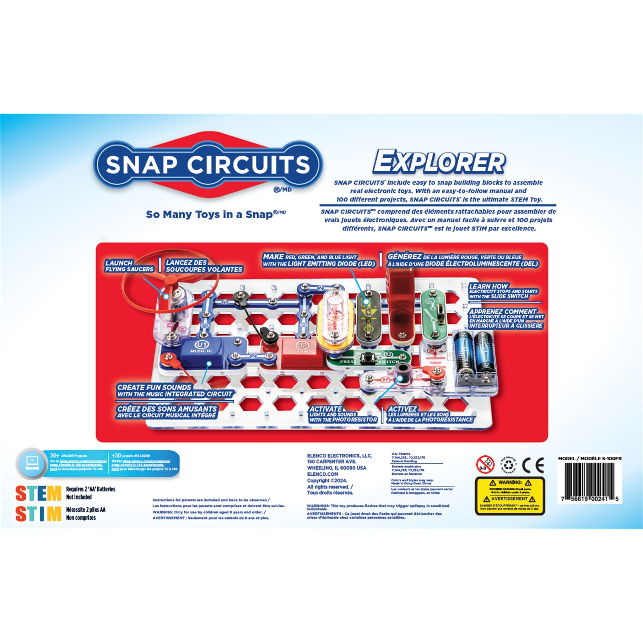 Snap Circuits Explorer 100-in-1 (Junior)