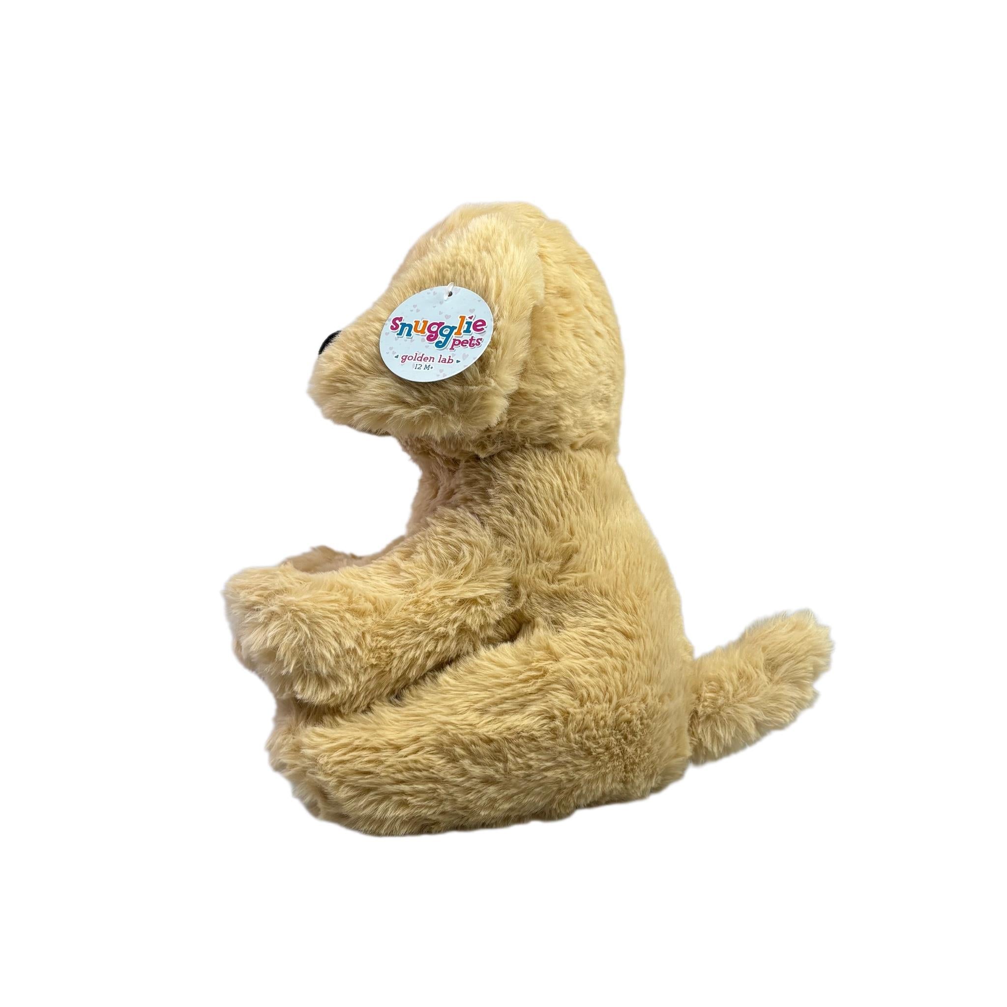 Peluche Labrador doré de 30 cm