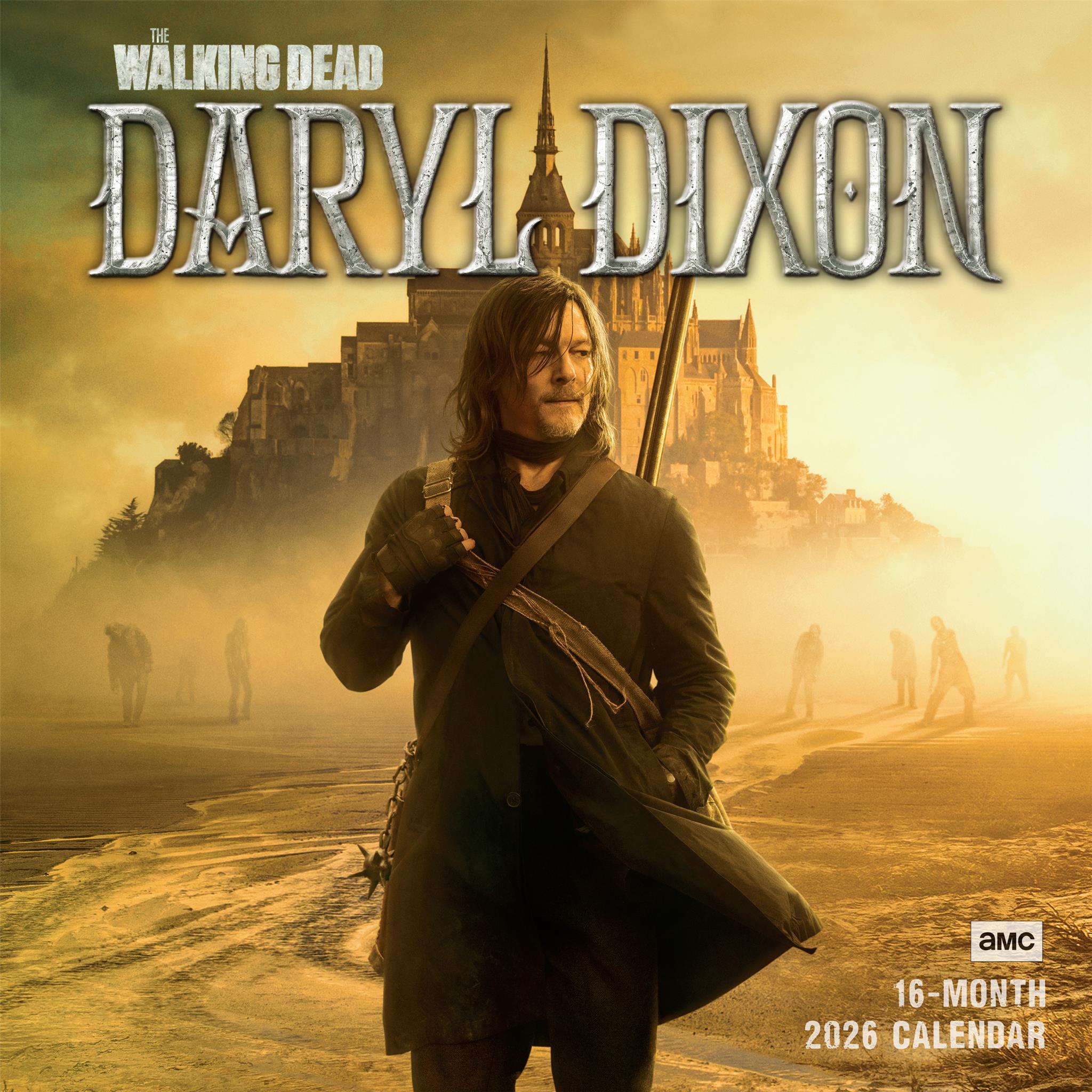 Calendrier mural 2026 de Daryl Dixon (The Walking Dead)
