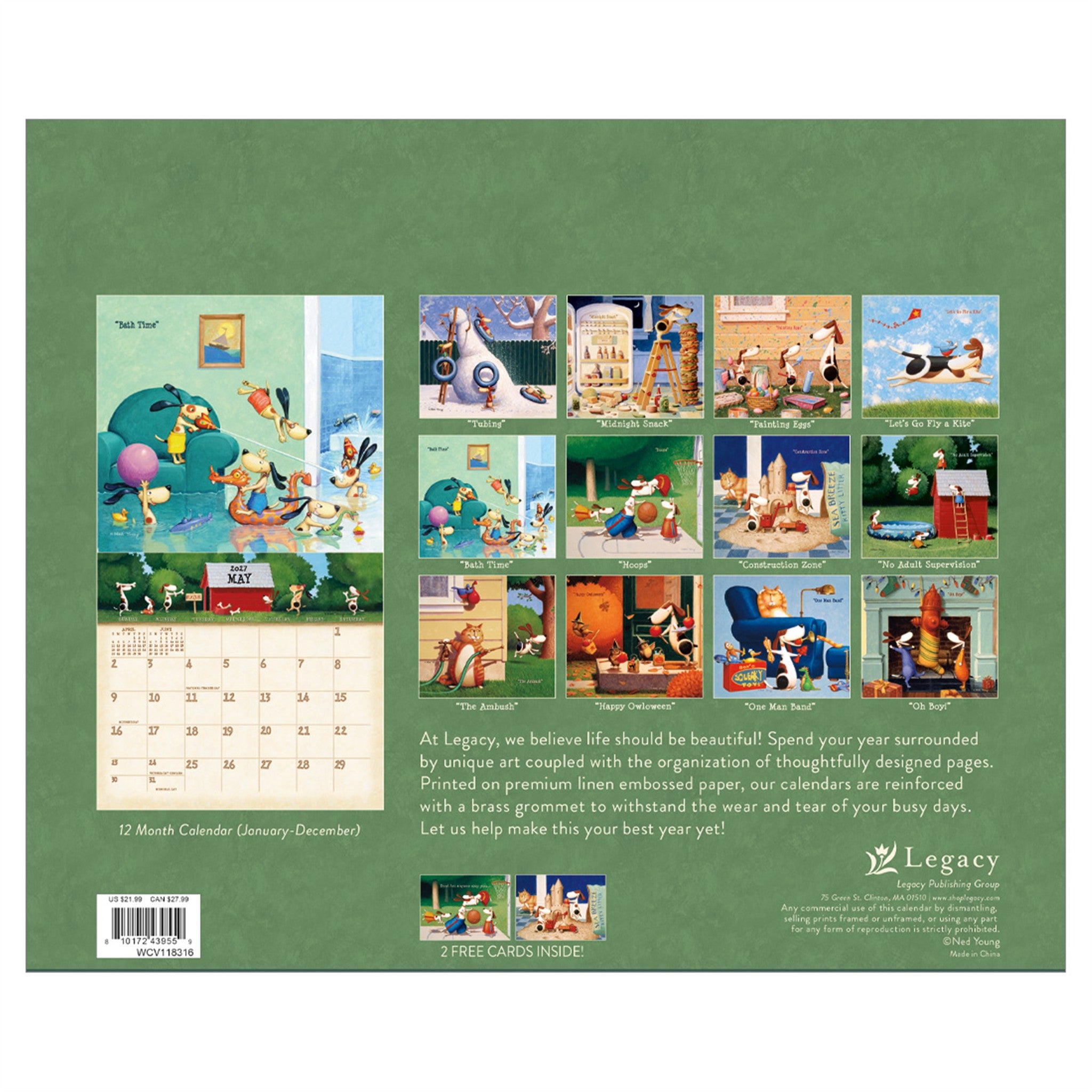 A Dog's Life Special Edition 2027 Wall Calendar