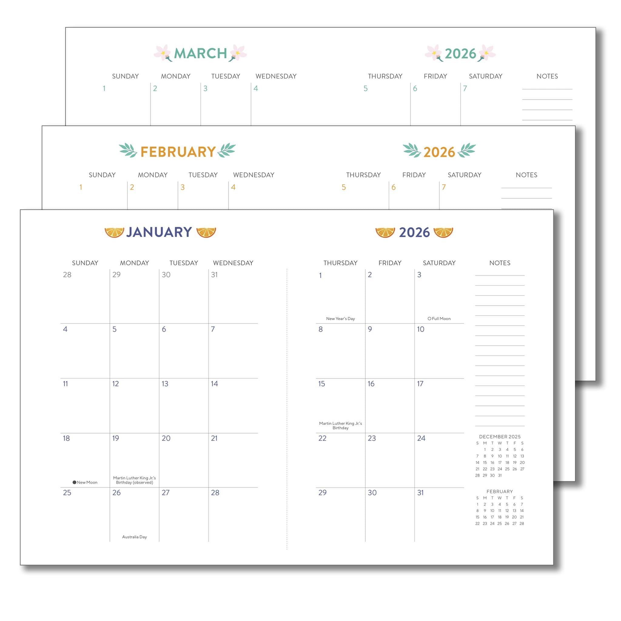 Fruits 2025-2026 Weekly Engagement Calendar