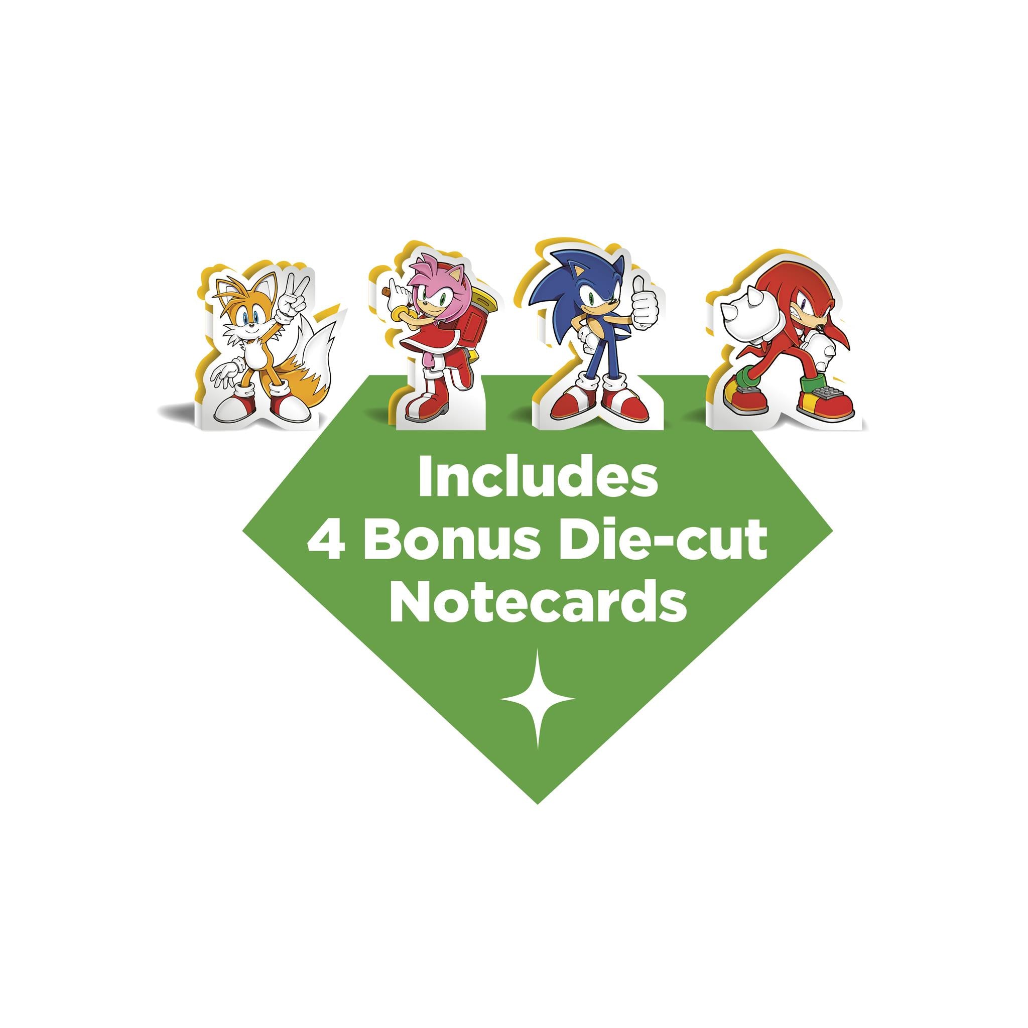 Calendrier mural de luxe Sonic le Hérisson 35e anniversaire avec cartes de vœux 2026 - Disponible uniquement en ligne