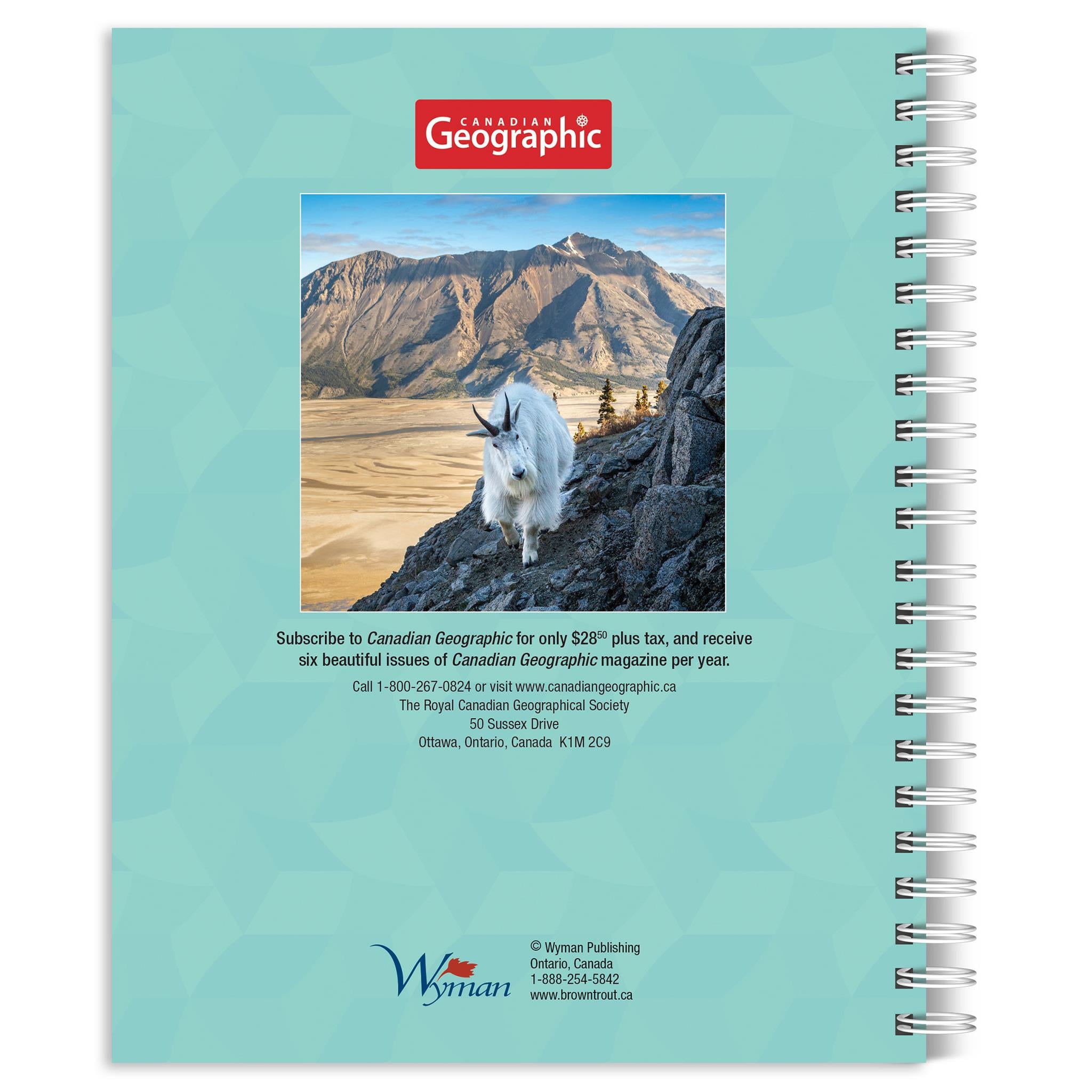 Calendrier des engagements de Canadian Geographic Wilderness Canada 2026