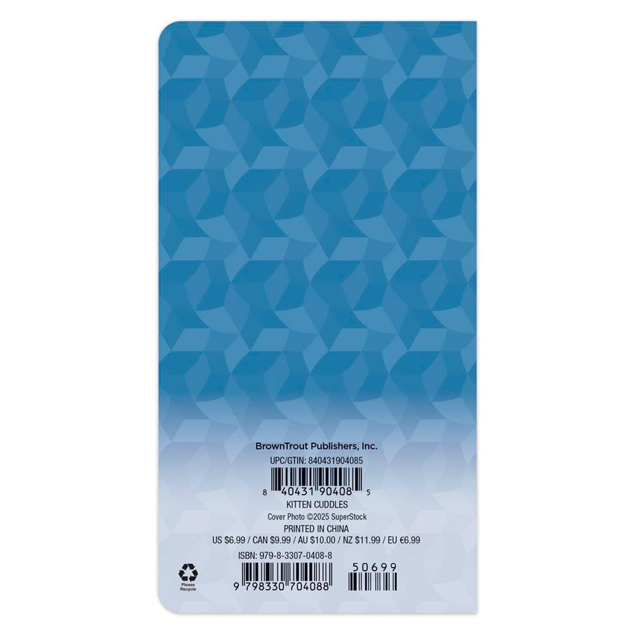 Agenda de poche Kitten Cuddles 2026 sur 2 ans