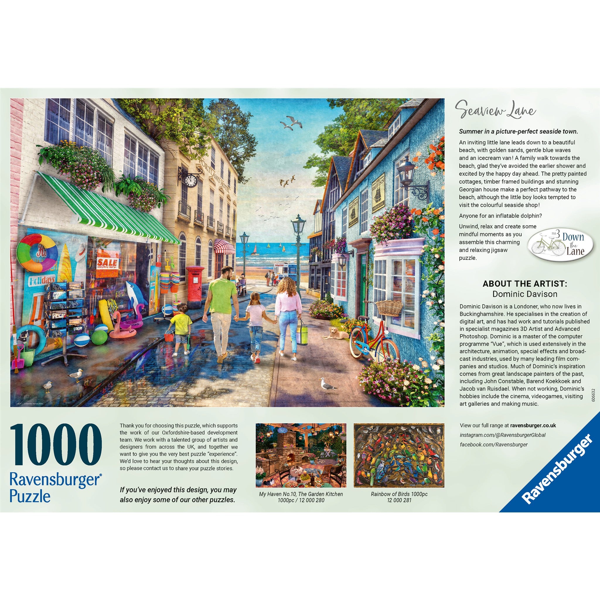 Seaview Lane 1000 Piece Puzzle