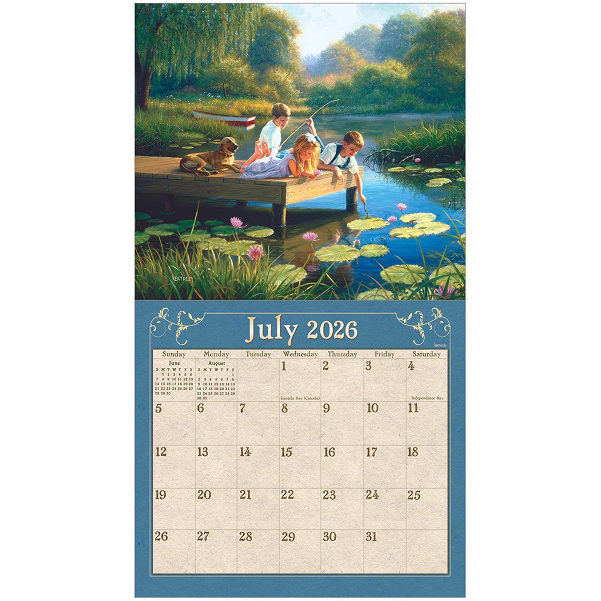 Hometown 2026 Deluxe Wall Calendar - Online Only