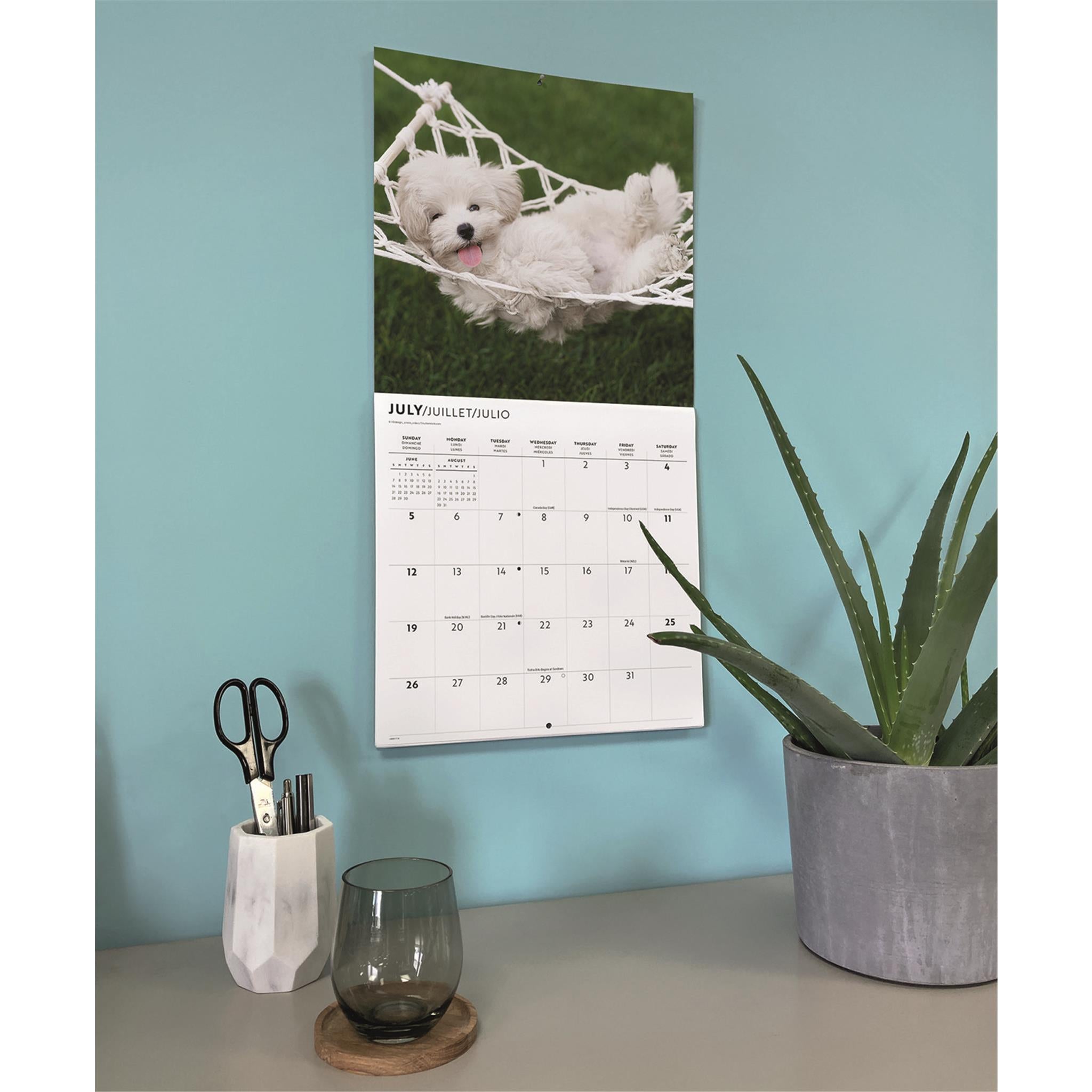 Puppy Love 2026 Wall Calendar