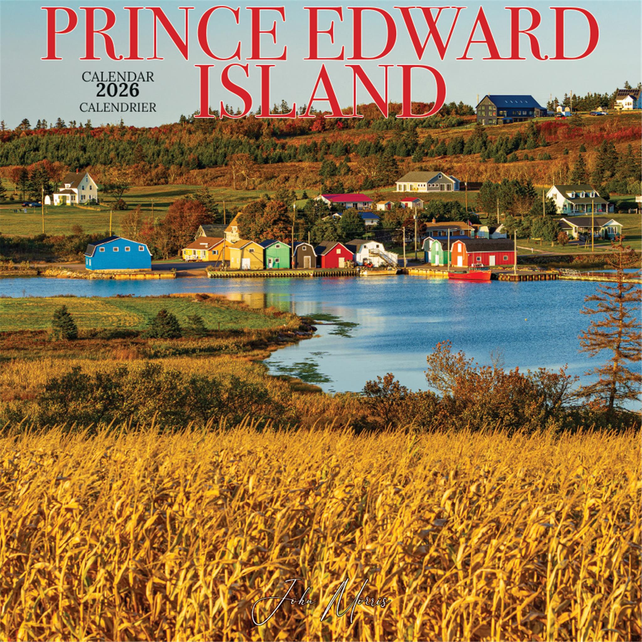 Mini-calendrier de l'Île-du-Prince-Édouard 2026