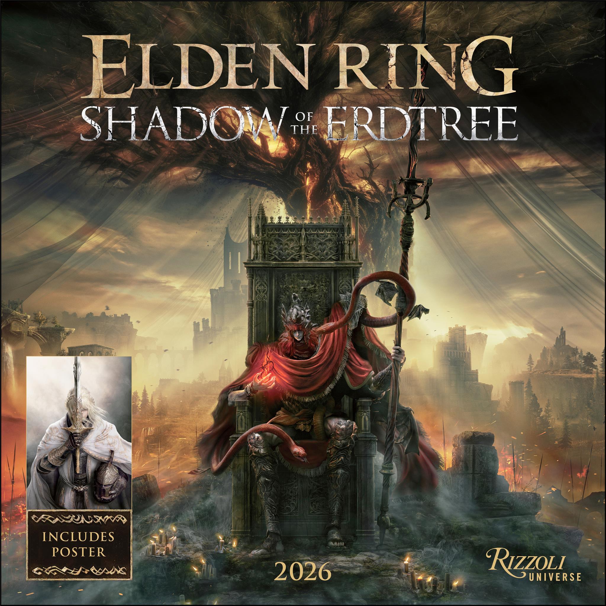 Calendrier mural Elden Ring Shadow Of The Erdtree 2026