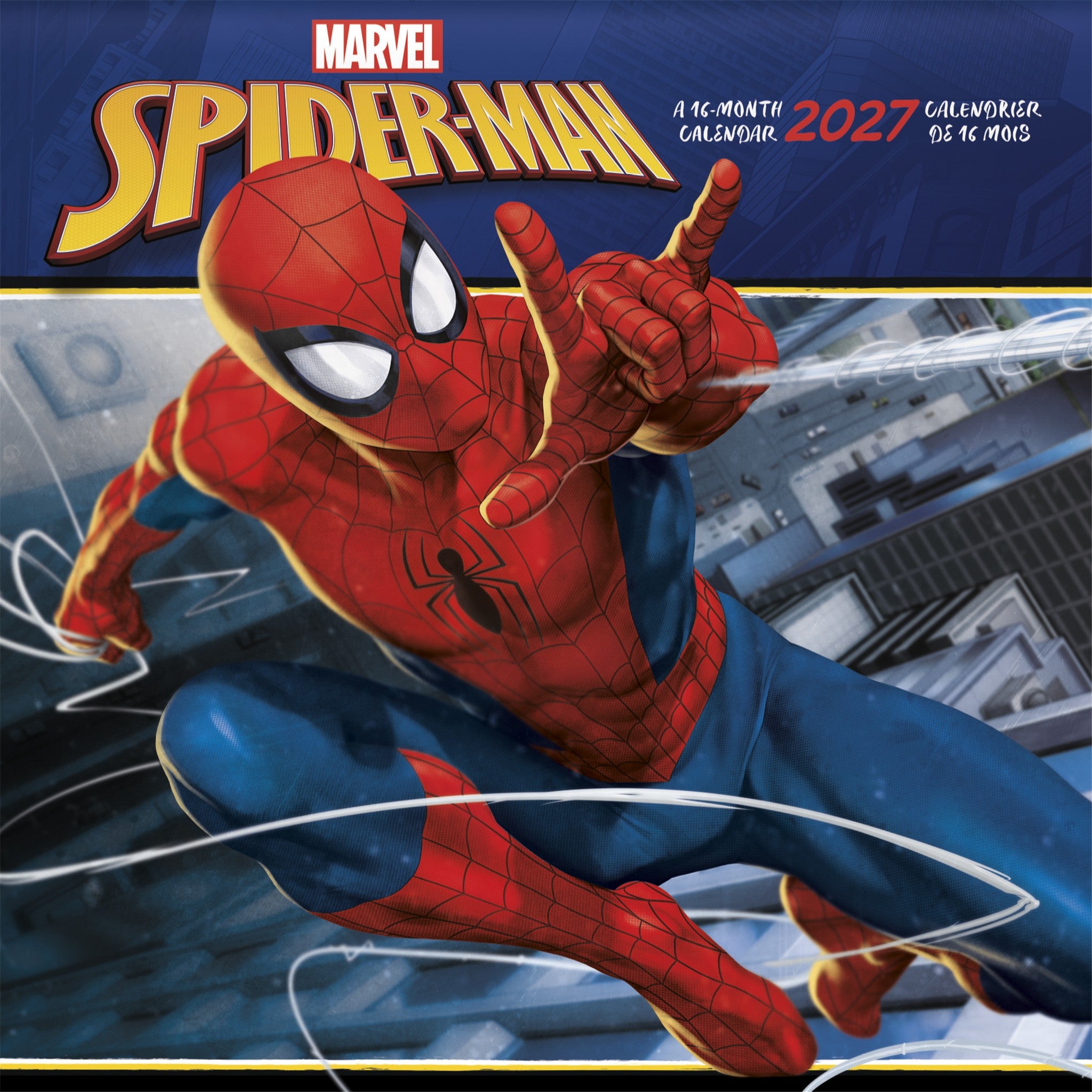 Calendrier mural Spider-Man 2027