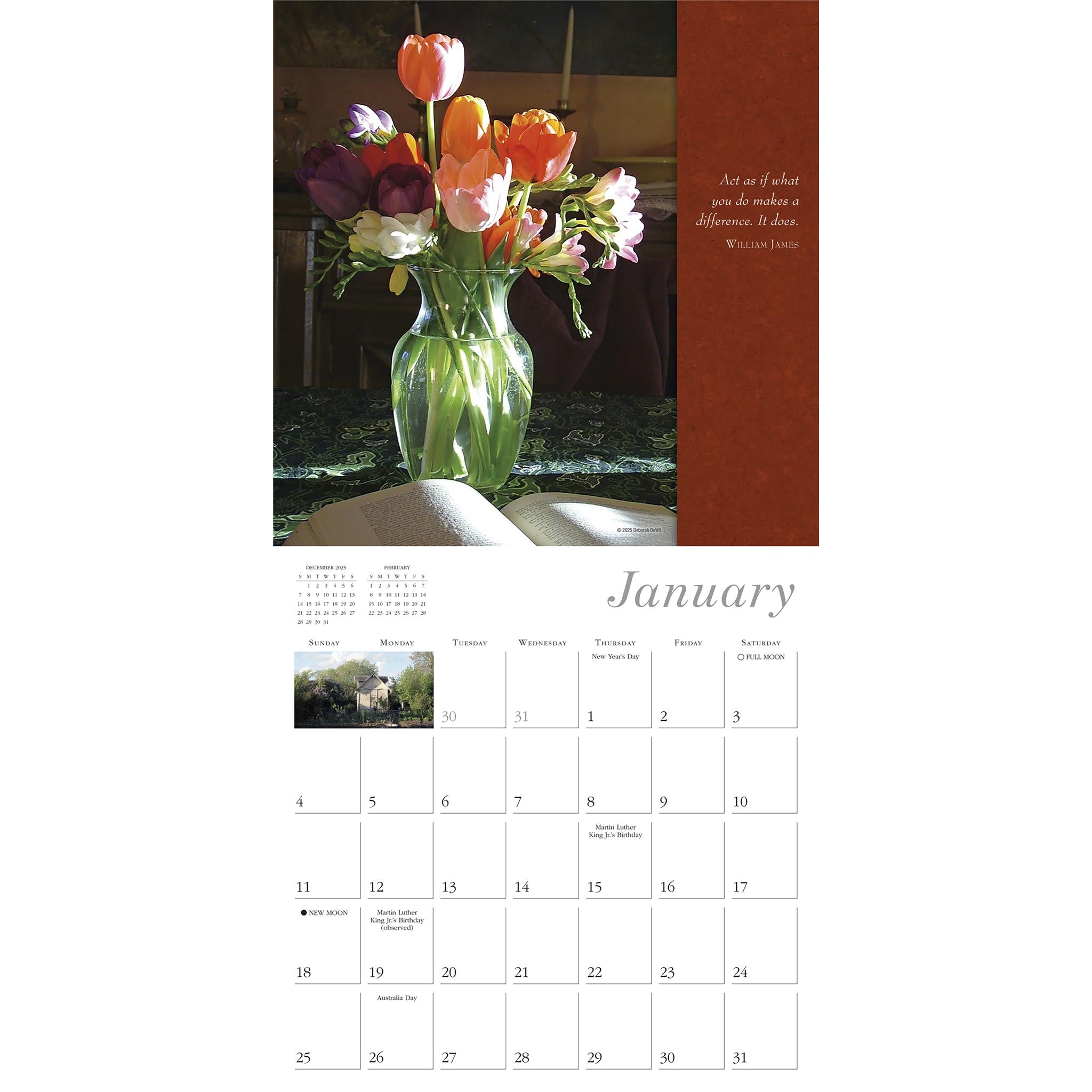Simplicity 2026 Wall Calendar