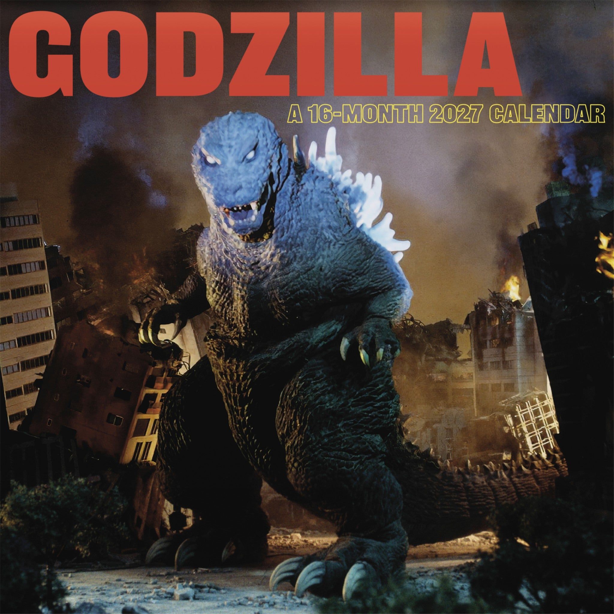 Calendrier mural Godzilla Classique Exclusif avec illustration 2027 – En ligne seulement