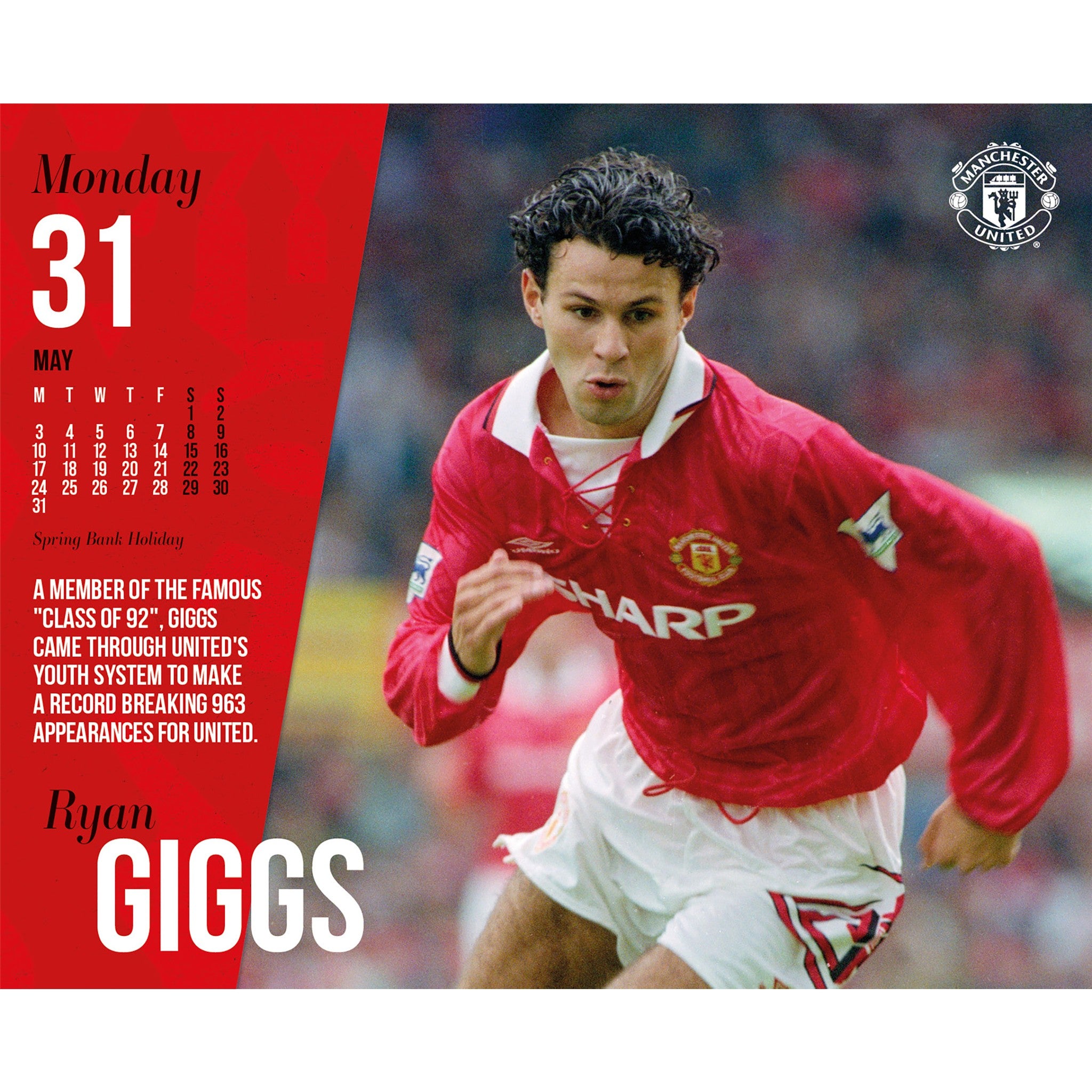 Manchester United 2027 Box Calendar
