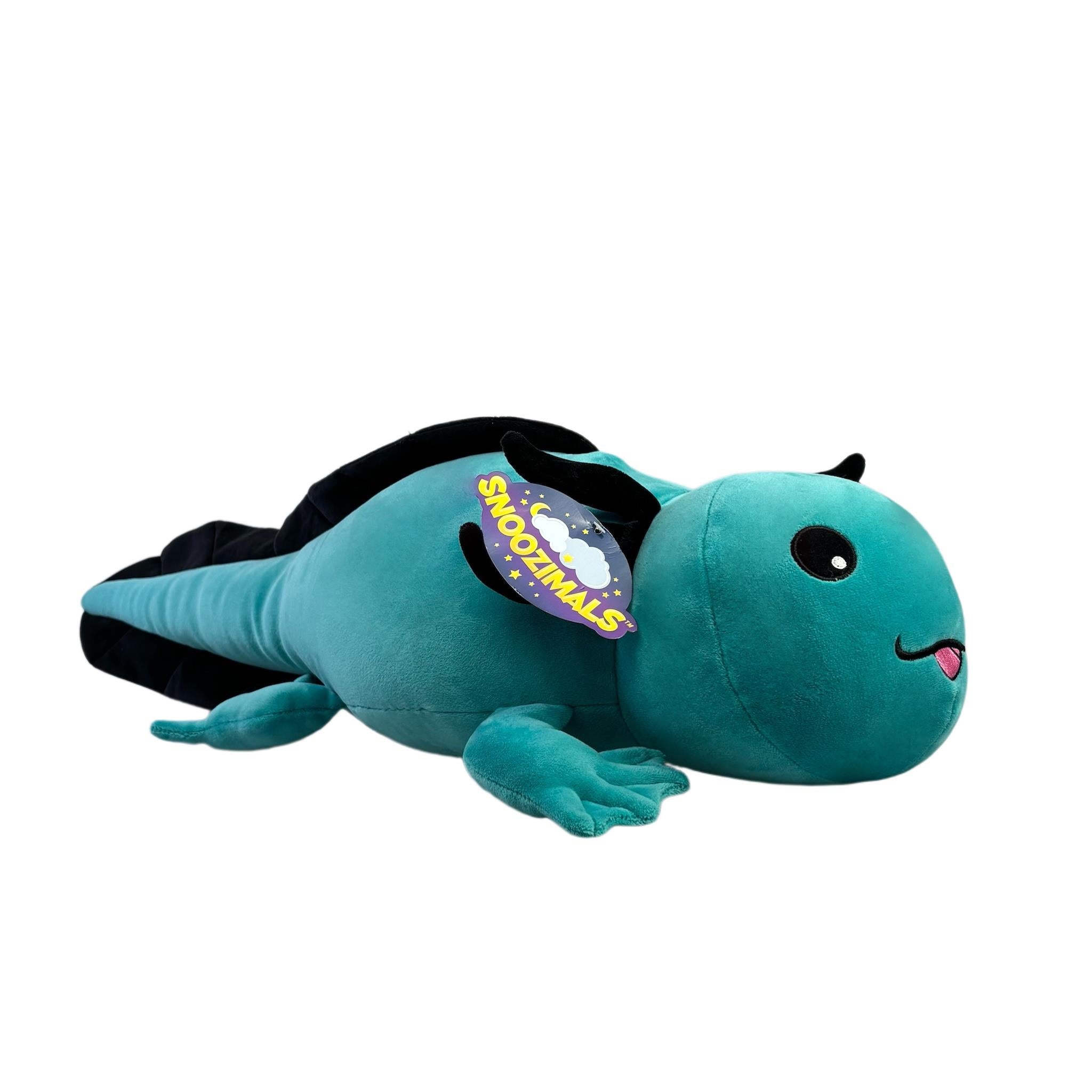Peluche Axolotl Sarcelle Snoozimal 50 cm