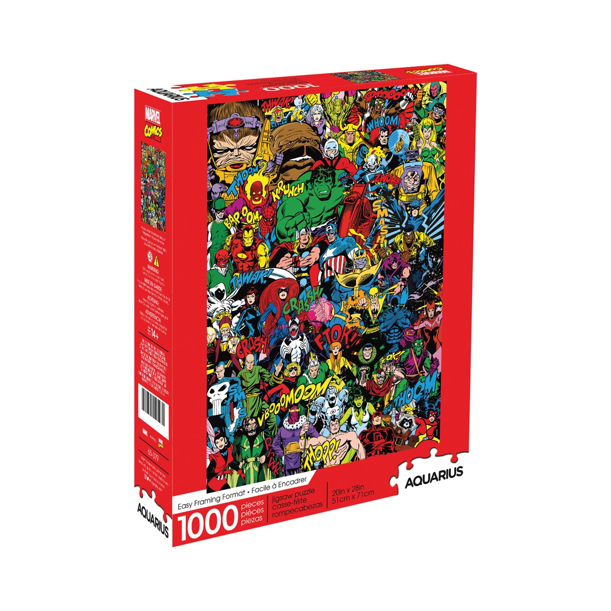 Puzzle Marvel Retro Cast de 1000 pièces