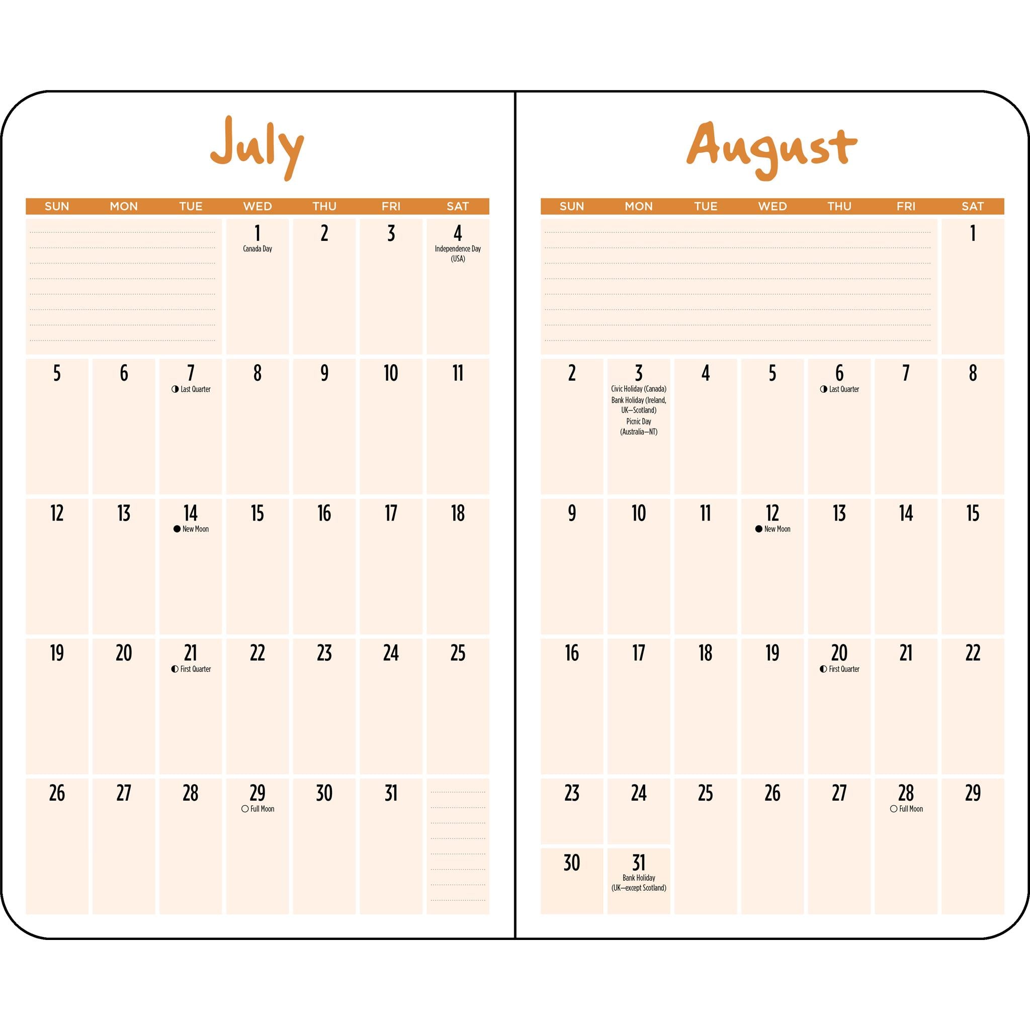 Pensées pour un chien - Calendrier des fiançailles 2026