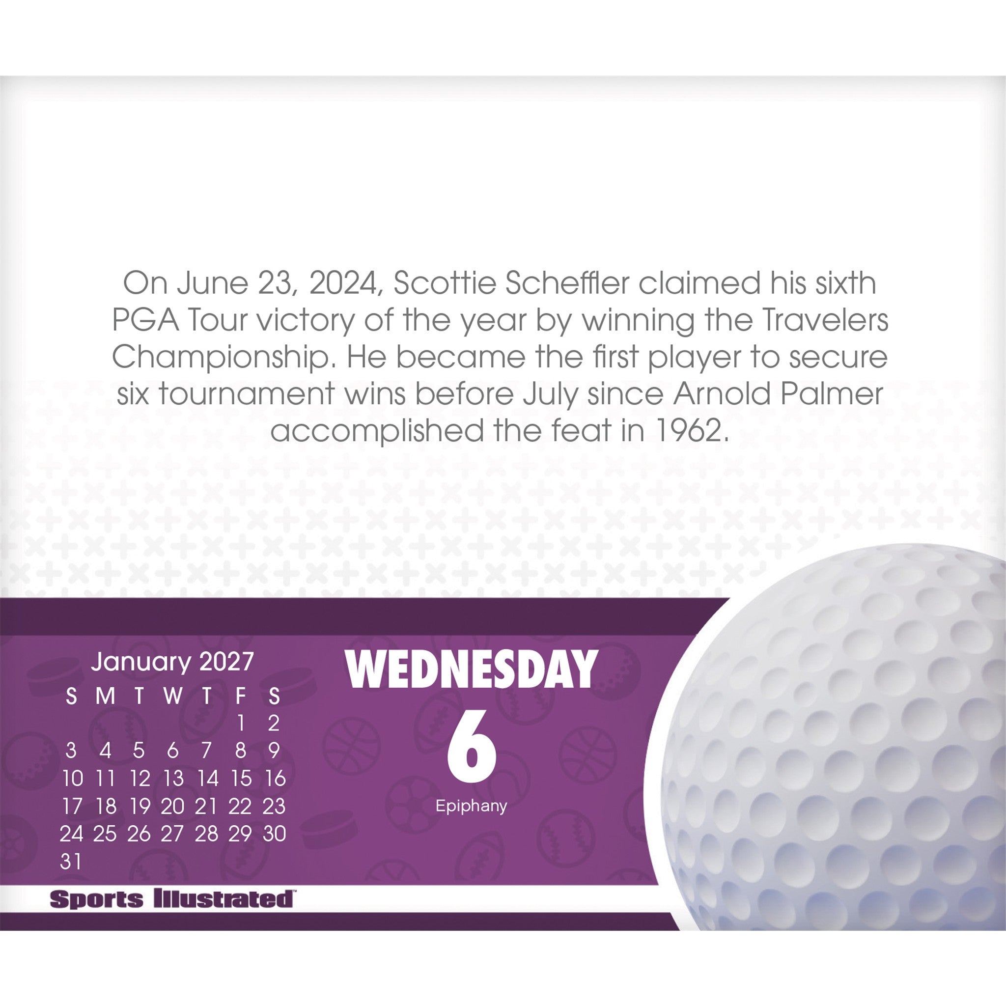 Sports Illustrated Sports 2027 Box Calendar - Online Only