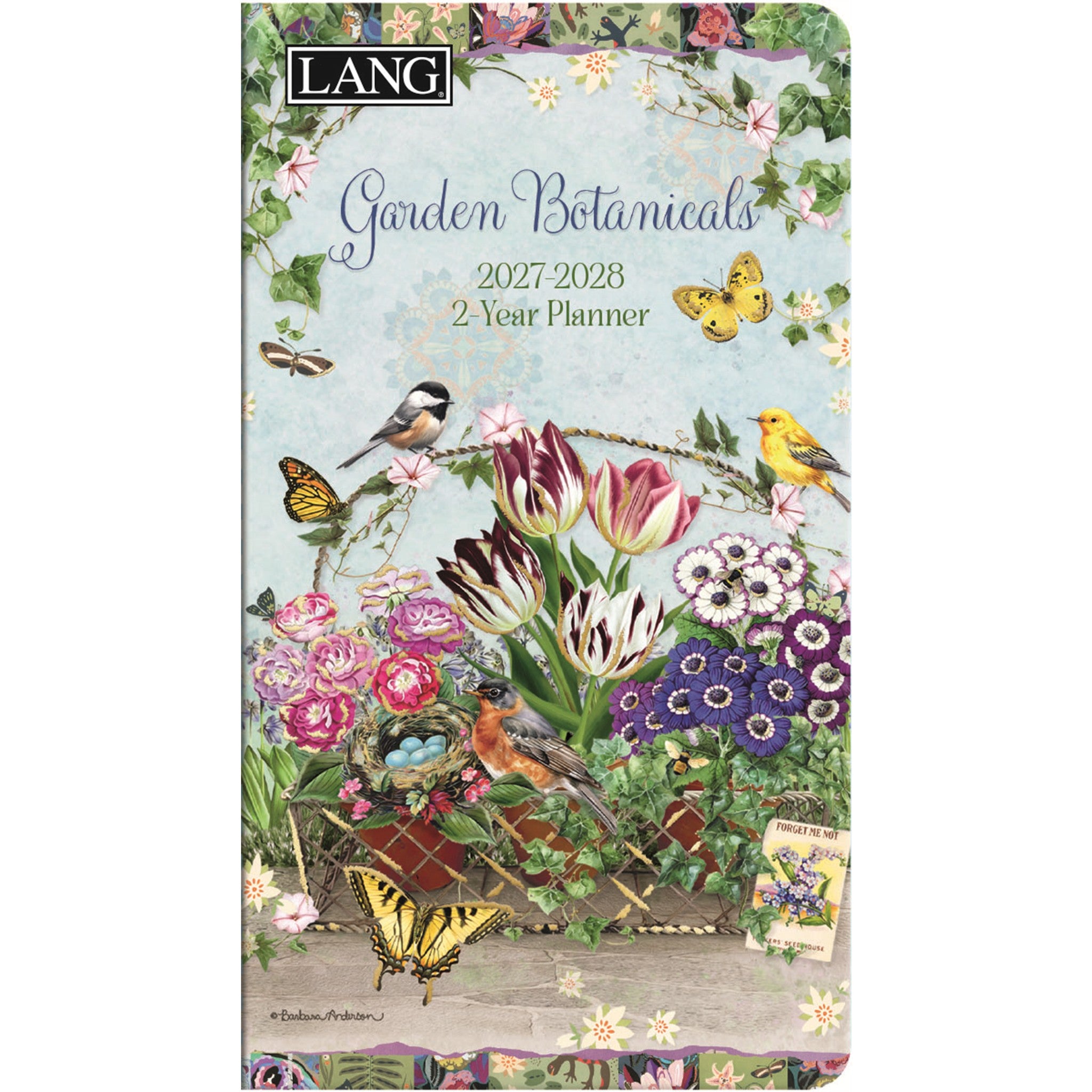Agenda de poche 2 ans Jardin Botanique 2027-2028