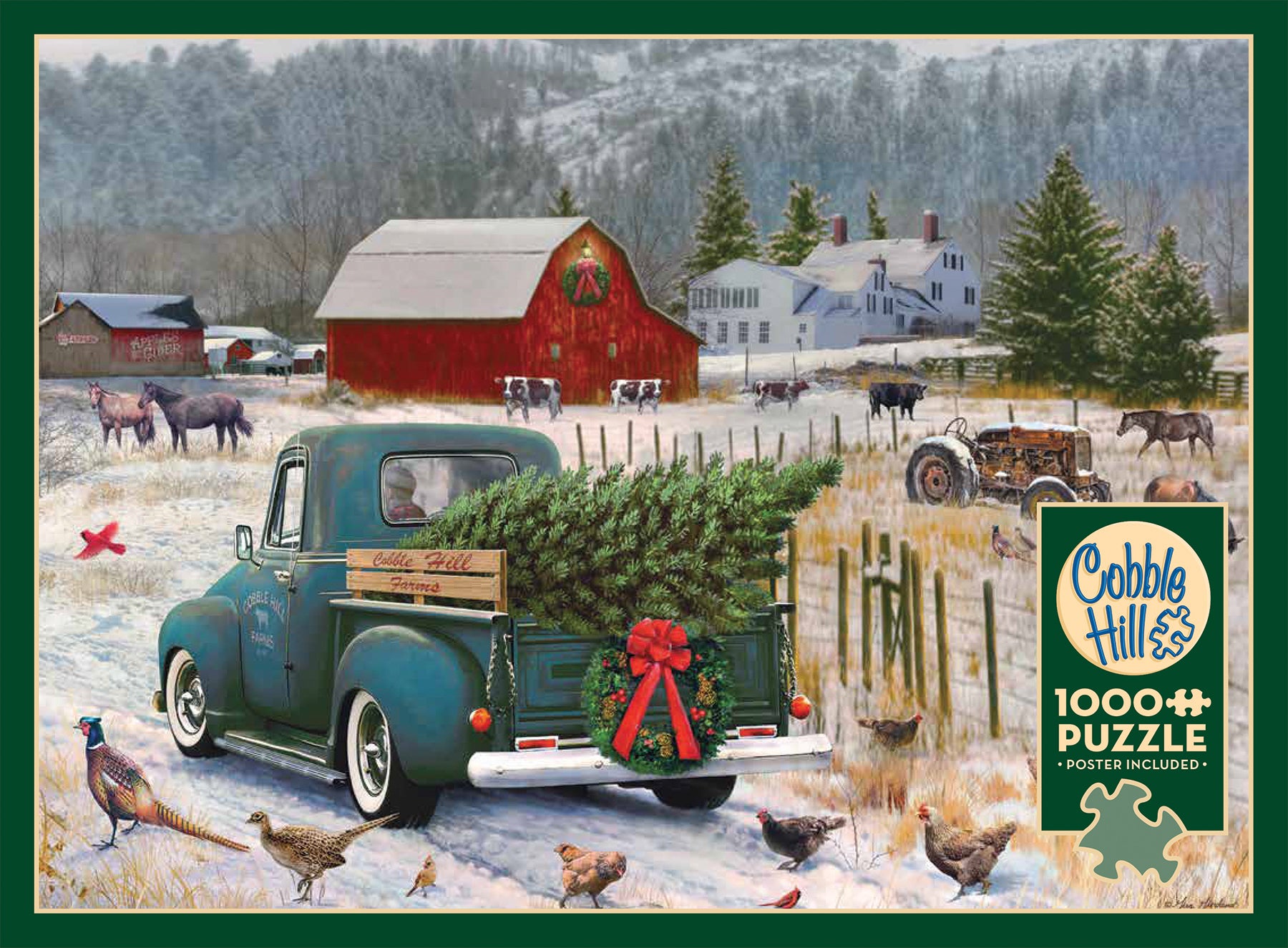 Puzzle exclusif Home for Christmas de 1000 pièces