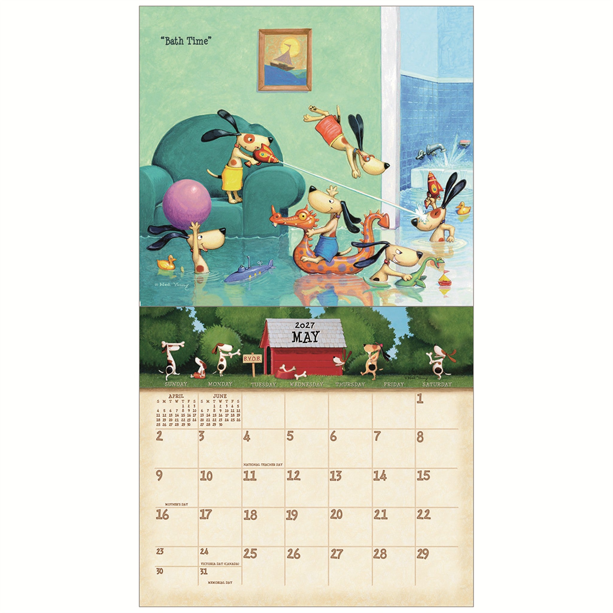 A Dog's Life Special Edition 2027 Wall Calendar
