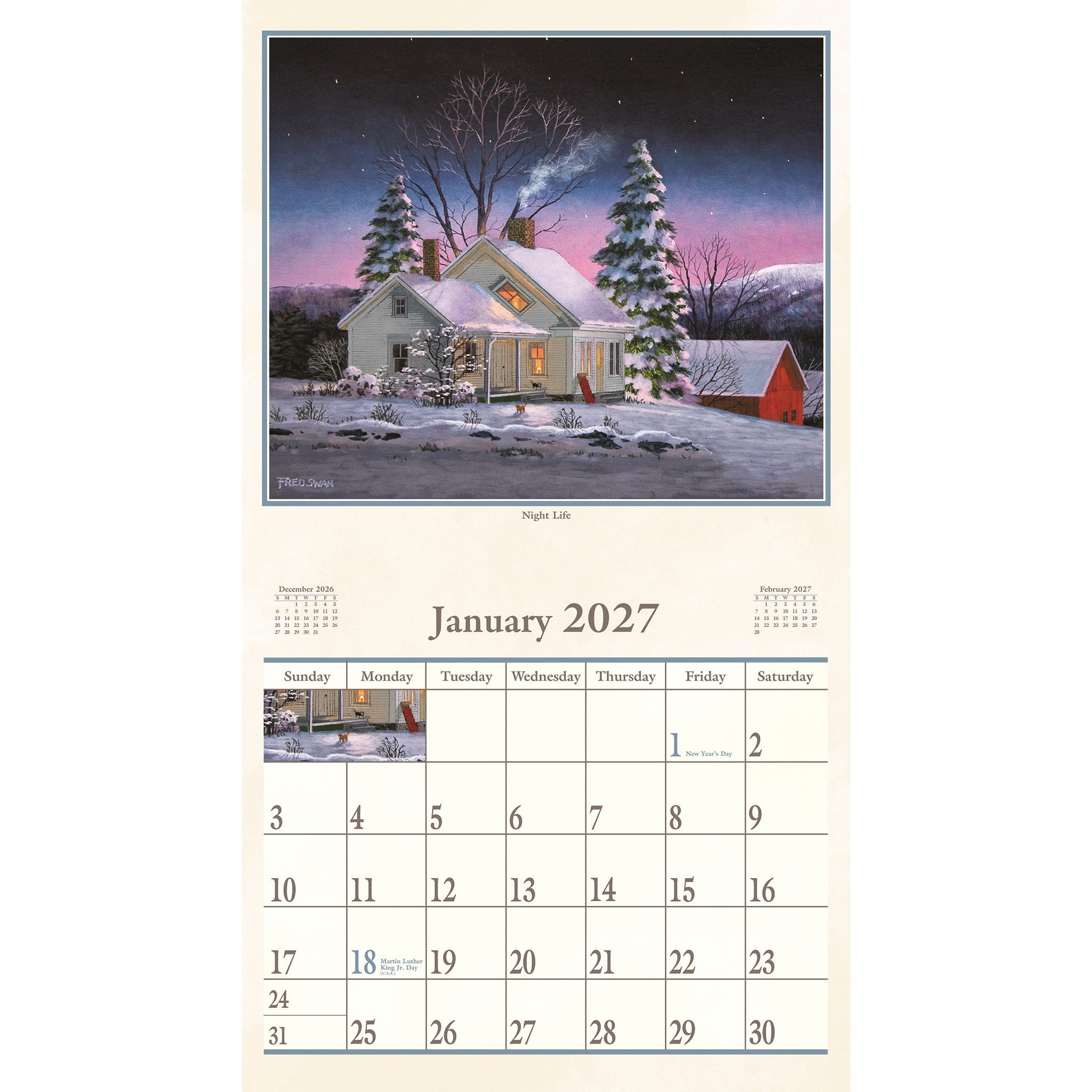 A Place To Call Home 2027 Wall Calendar - Online Only
