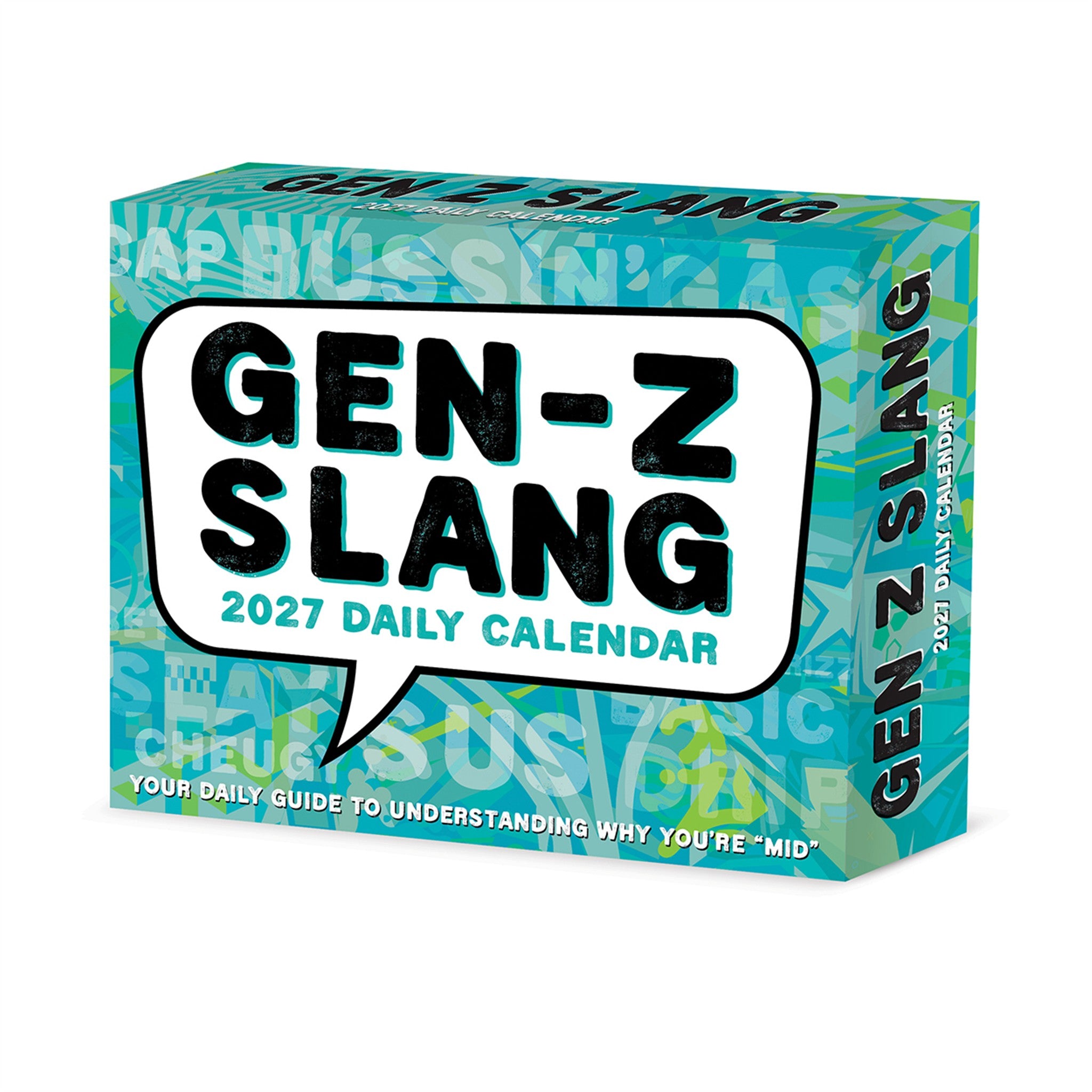 Gen Z Slang 2027 Box Calendar