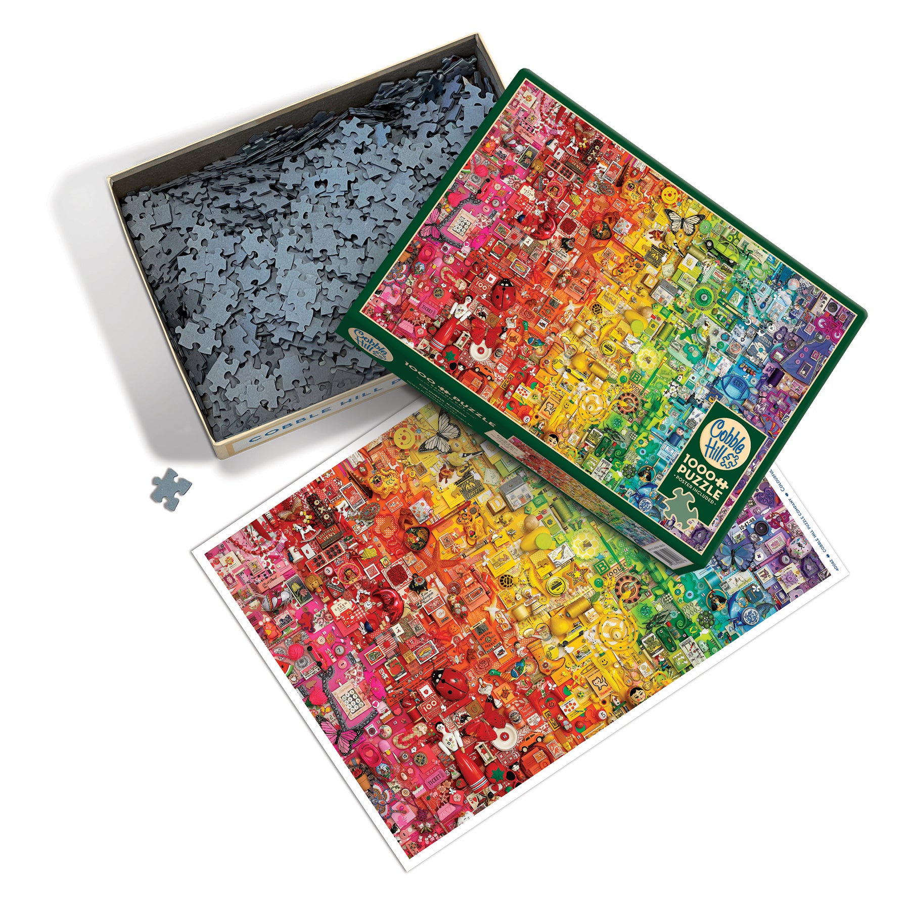 Colourful Rainbow 1000 Piece Puzzle