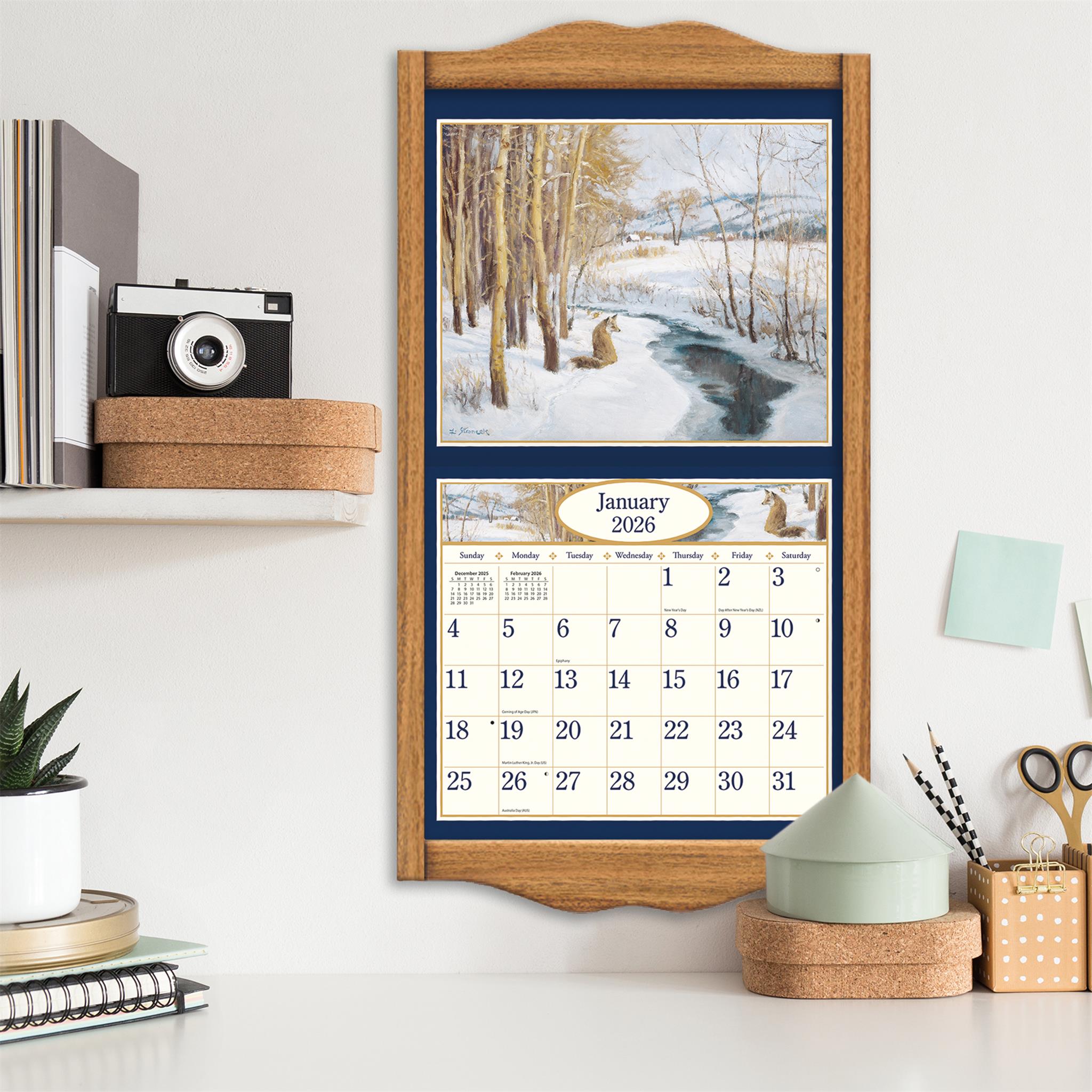 Four Seasons 2026 Deluxe Wall Calendar