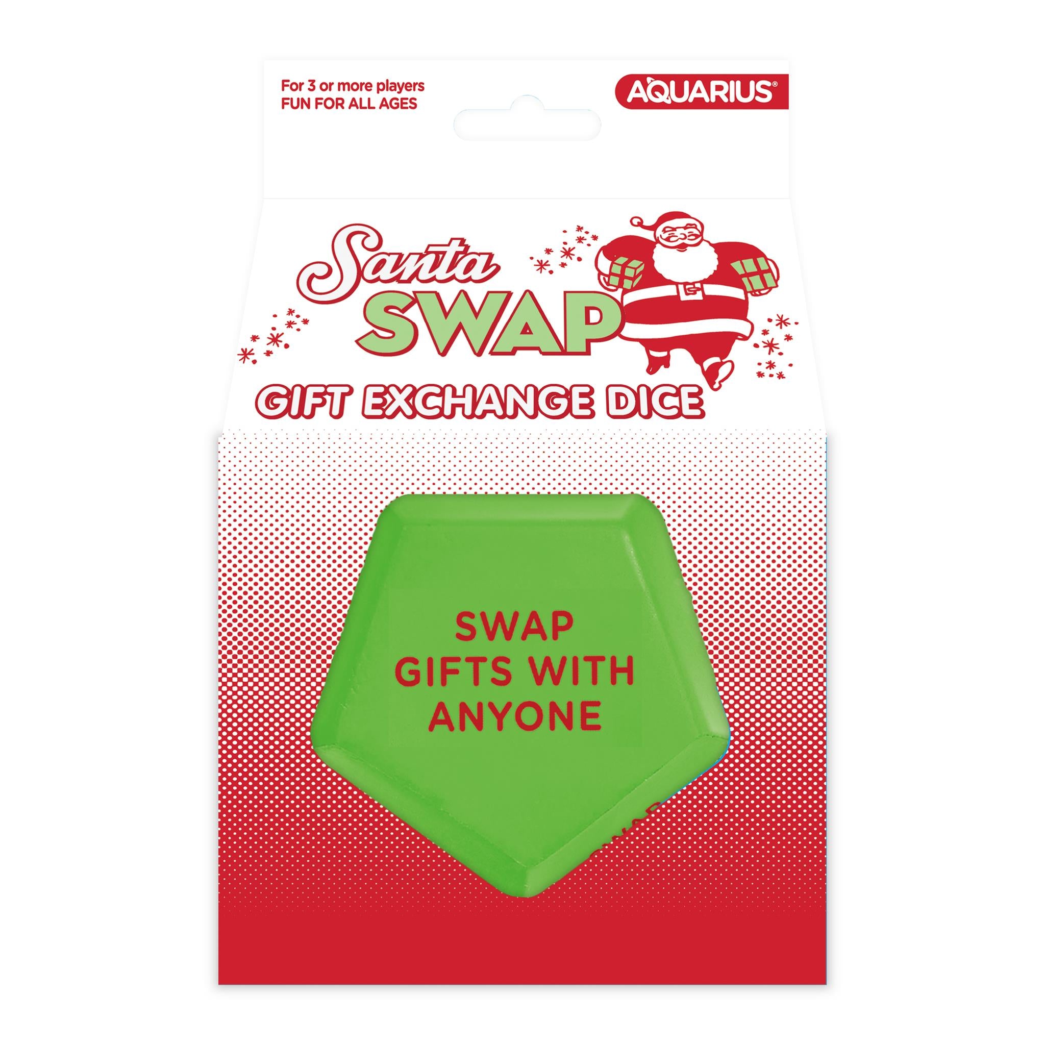 Santa Swap Gift Exchange Oversized Dice