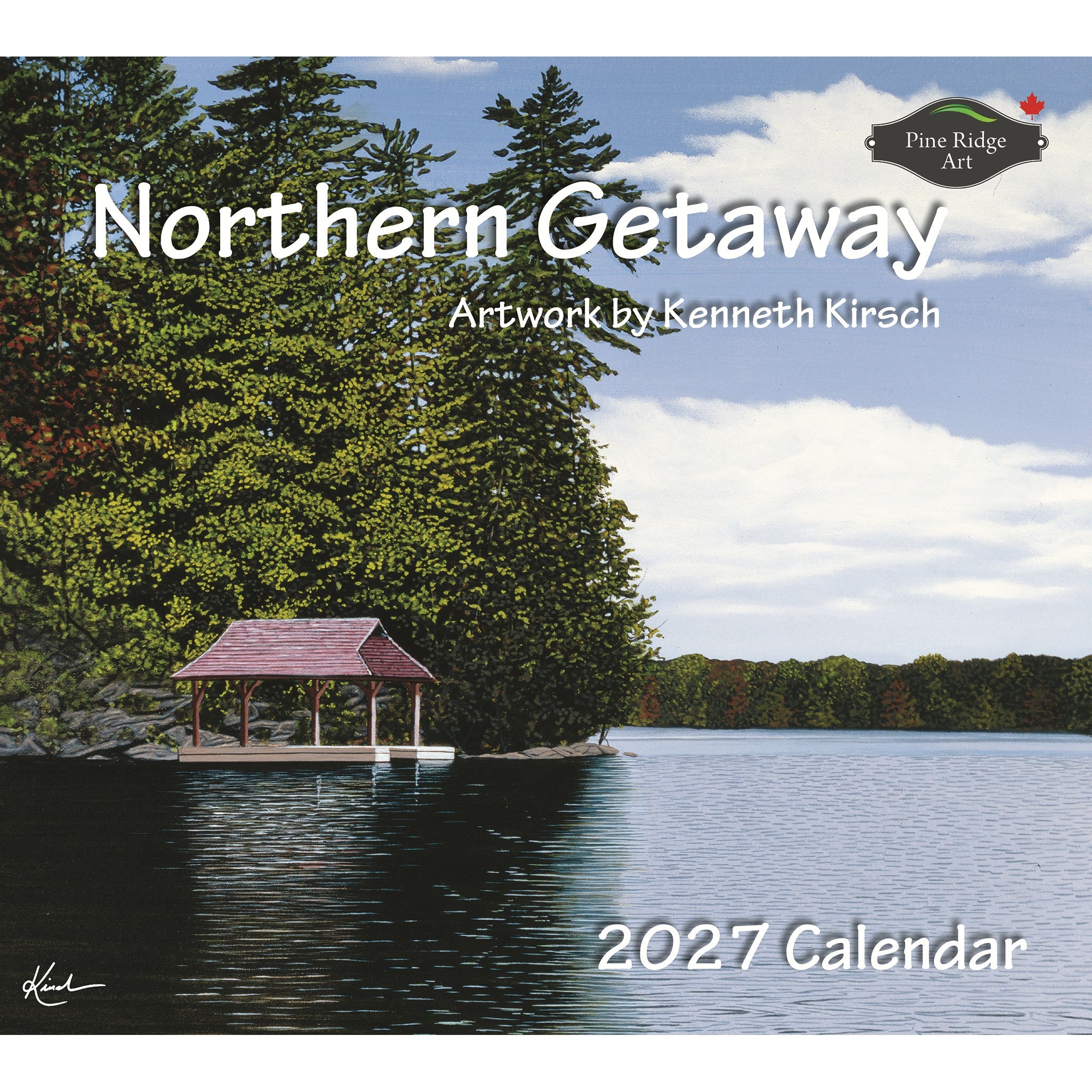 Calendrier mural Northern Getaway 2027 – En ligne seulement