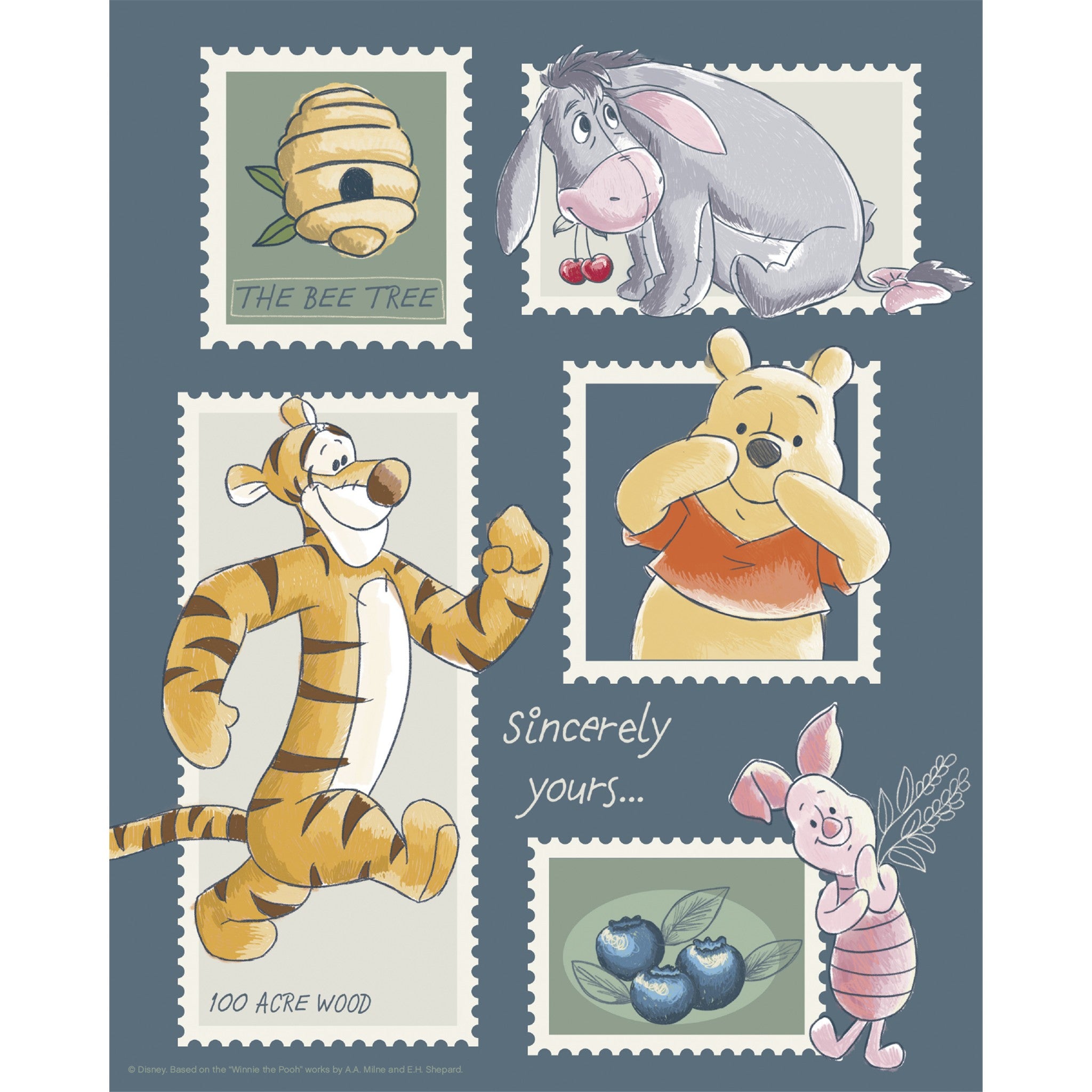 Winnie The Pooh Exclusive with Print 2027 Wall Calendar