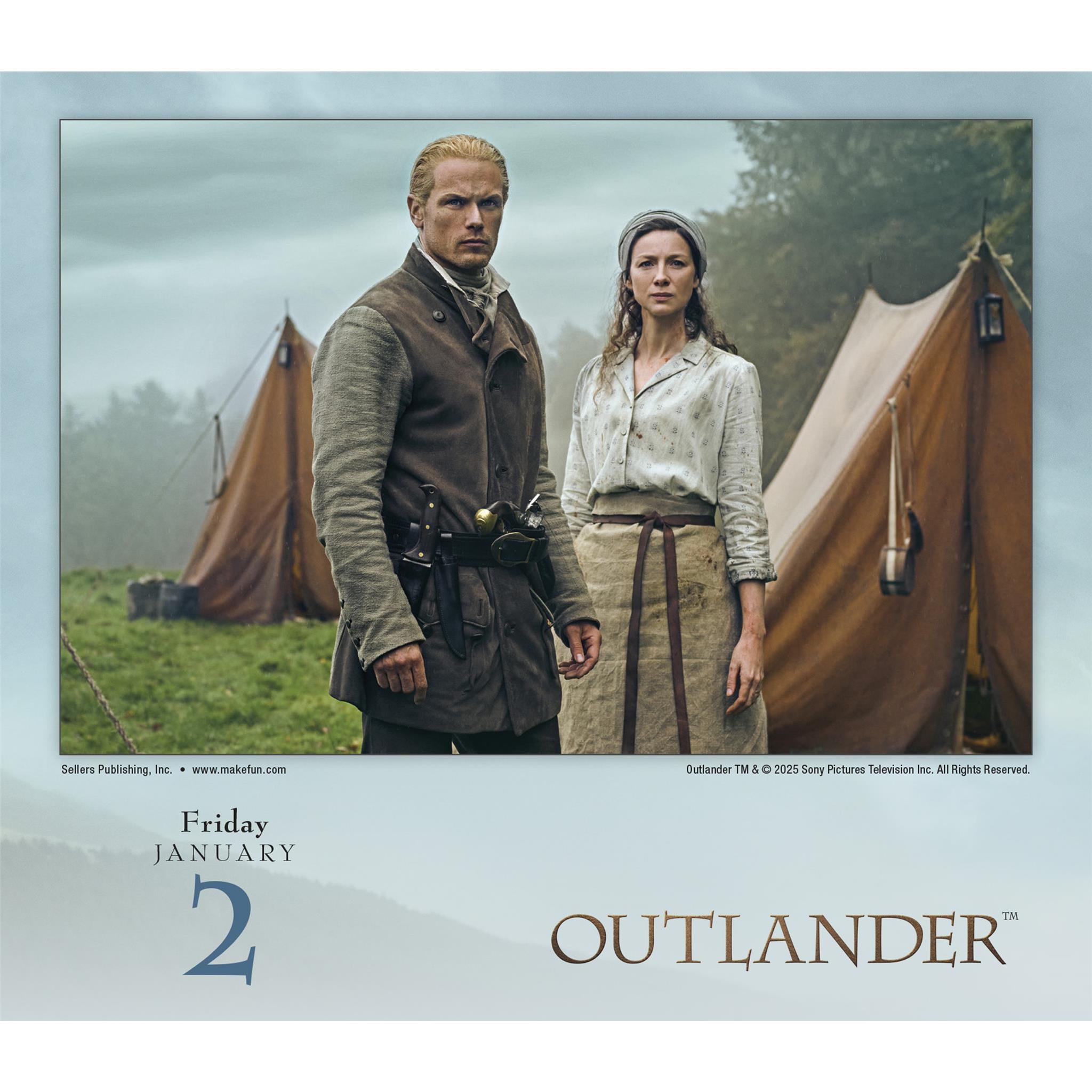 Outlander 2026 Box Calendar