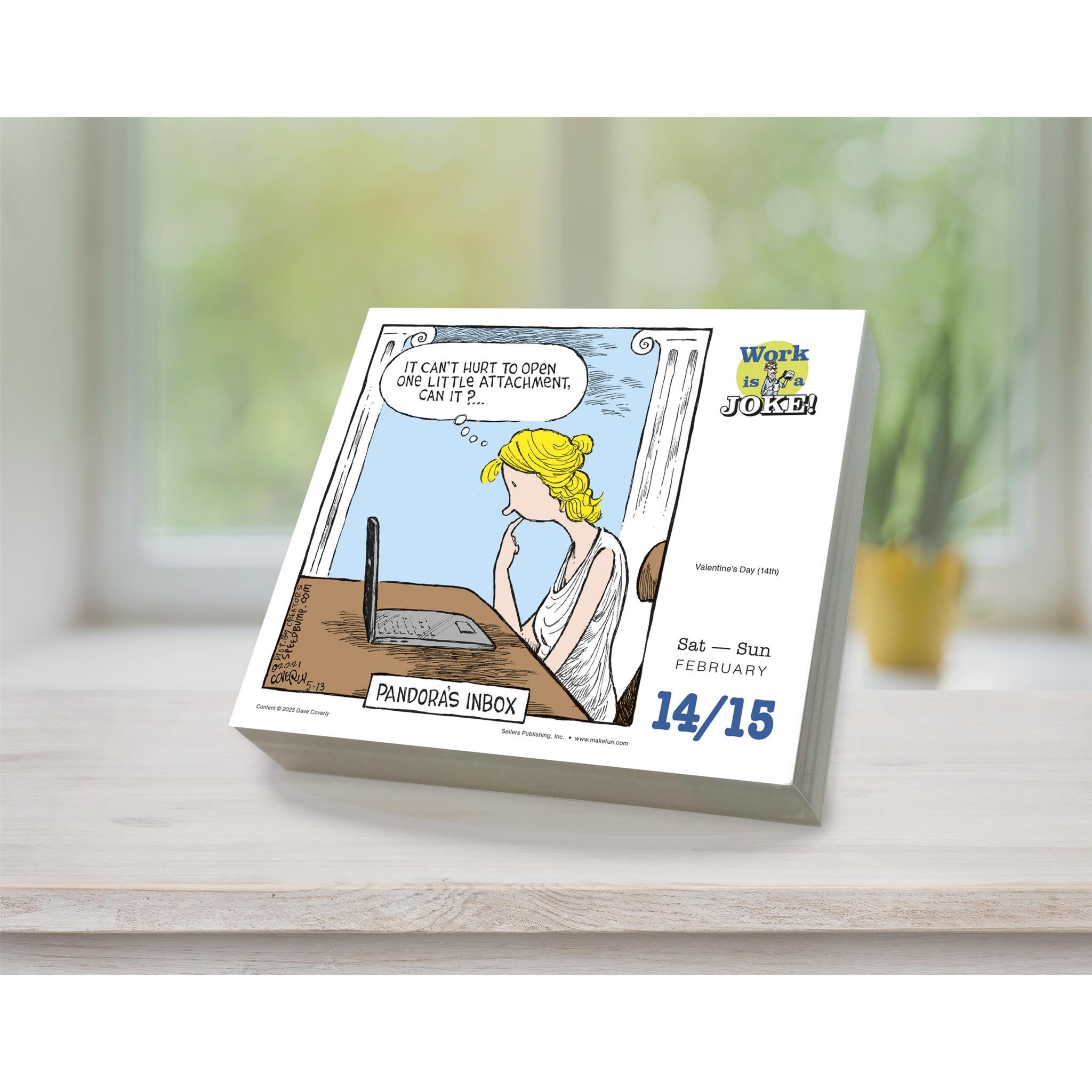 Le travail, c'est une blague : calendrier quotidien humoristique du bureau 2026