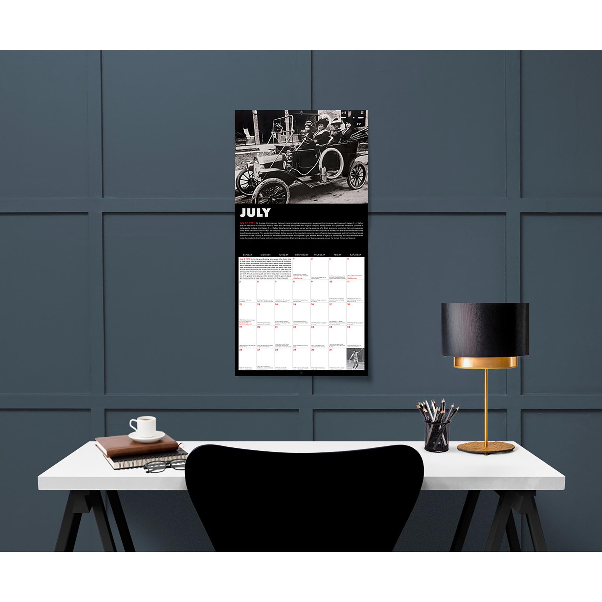 Calendrier mural 2026 « Ce jour-là dans l’histoire des Noirs » - Disponible uniquement en ligne