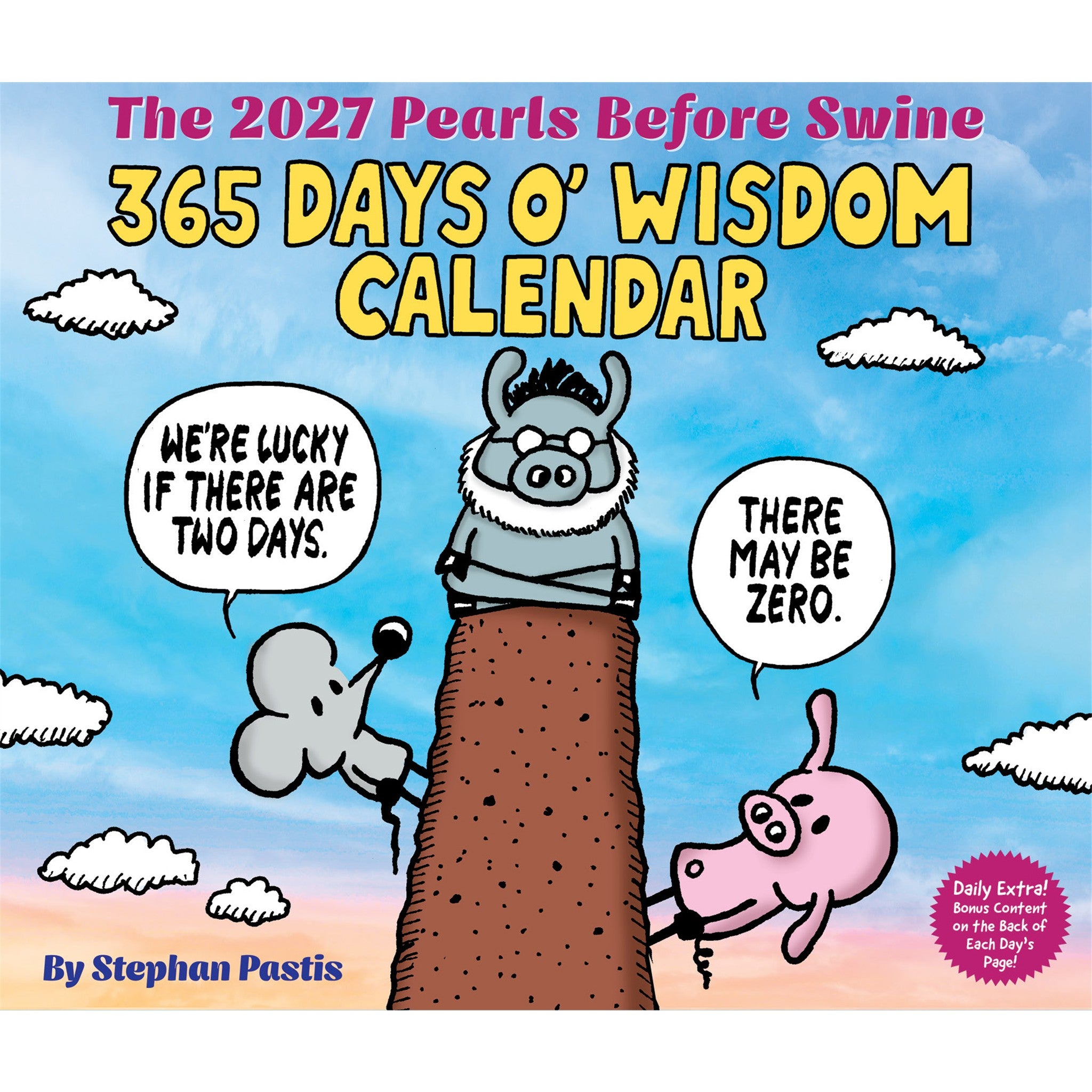 Calendrier de bureau Pearls Before Swine 2027